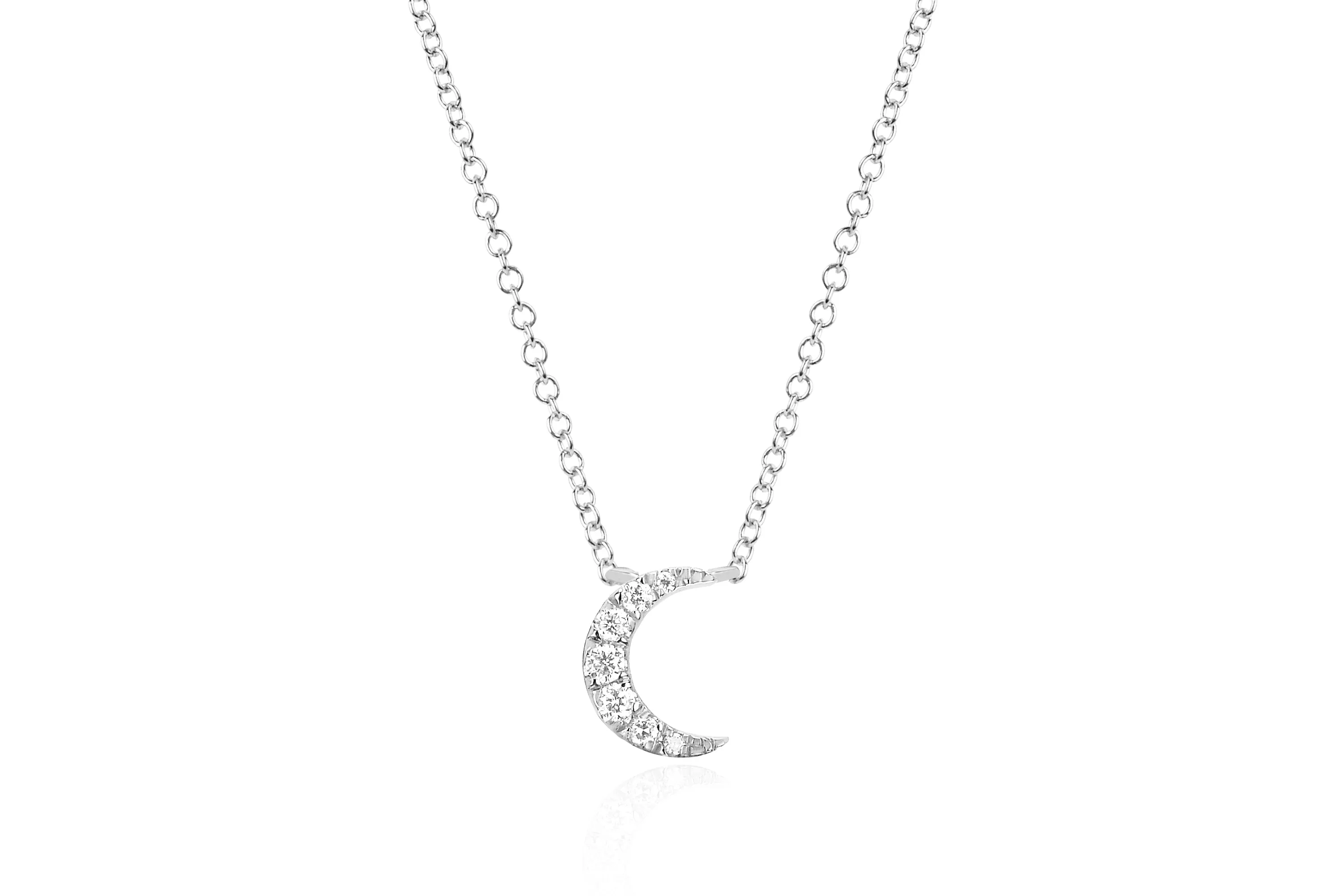 Diamond Moon Choker Necklace sold by EF Collection product image thumbnail 4