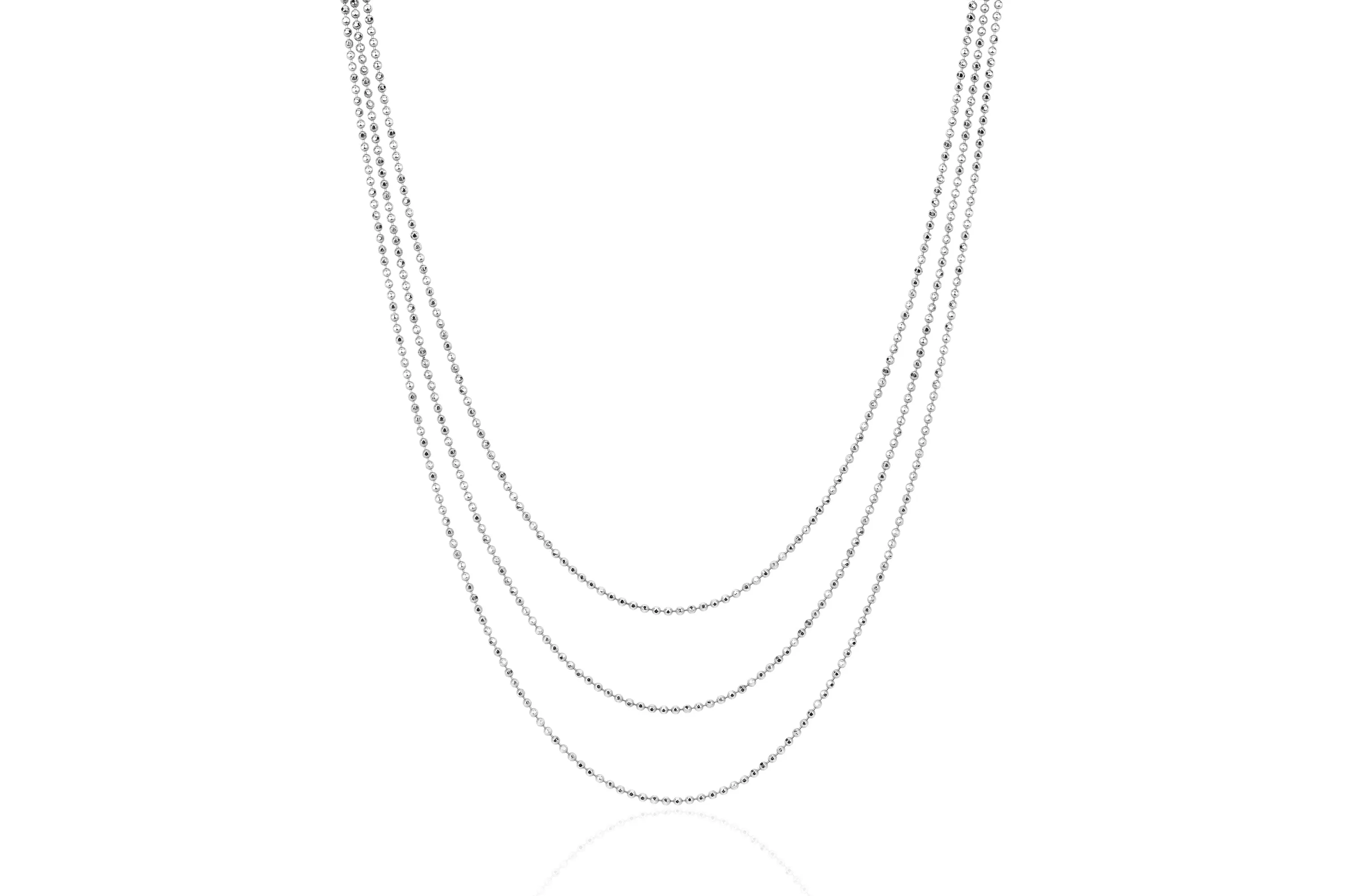 Hasson Triple Layered Chain Necklace sold by EF Collection