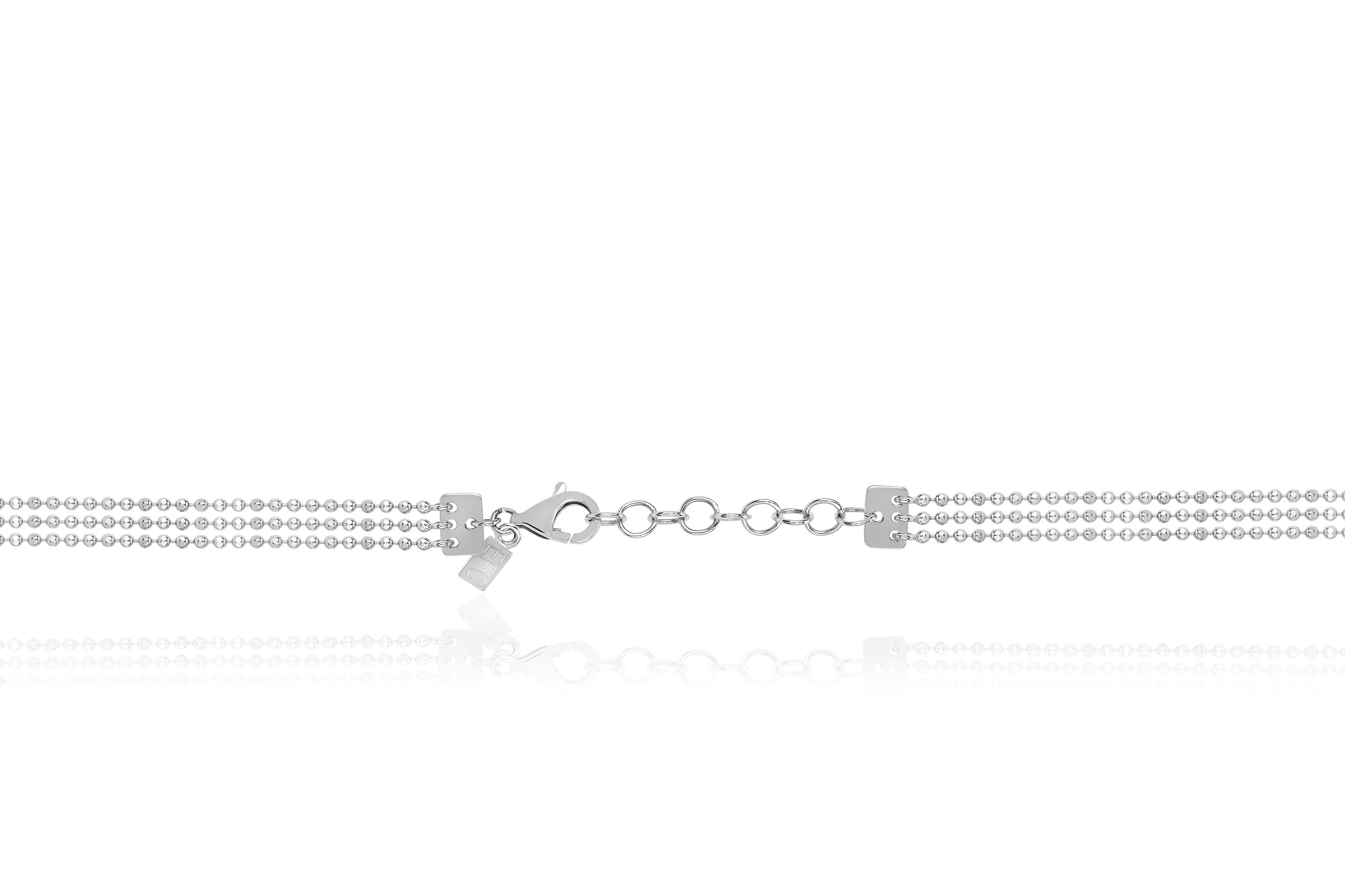 Hasson Triple Layered Chain Necklace sold by EF Collection product image thumbnail 3