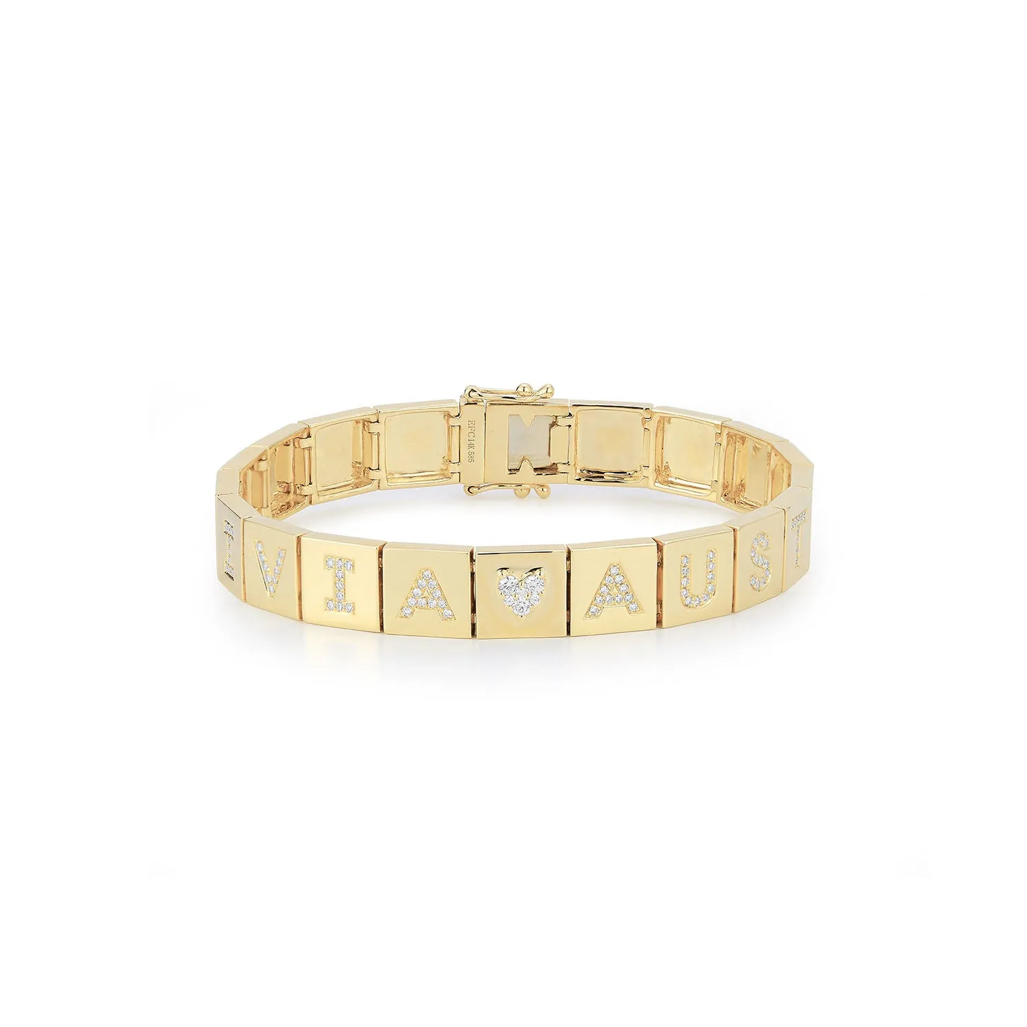 Diamond Name Celebration Bracelet sold by EF Collection product image thumbnail 5