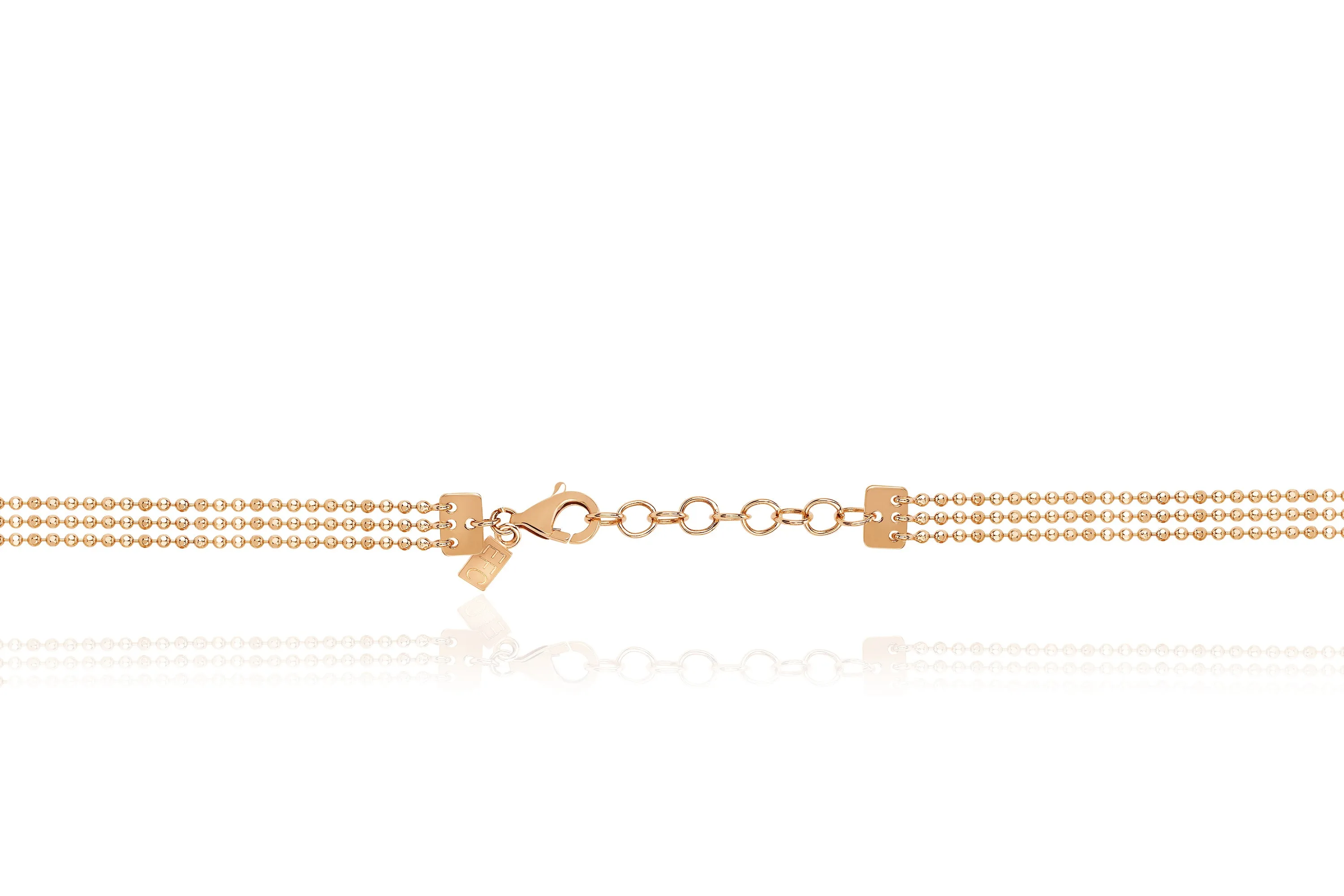 Hasson Triple Layered Chain Necklace sold by EF Collection product image thumbnail 3