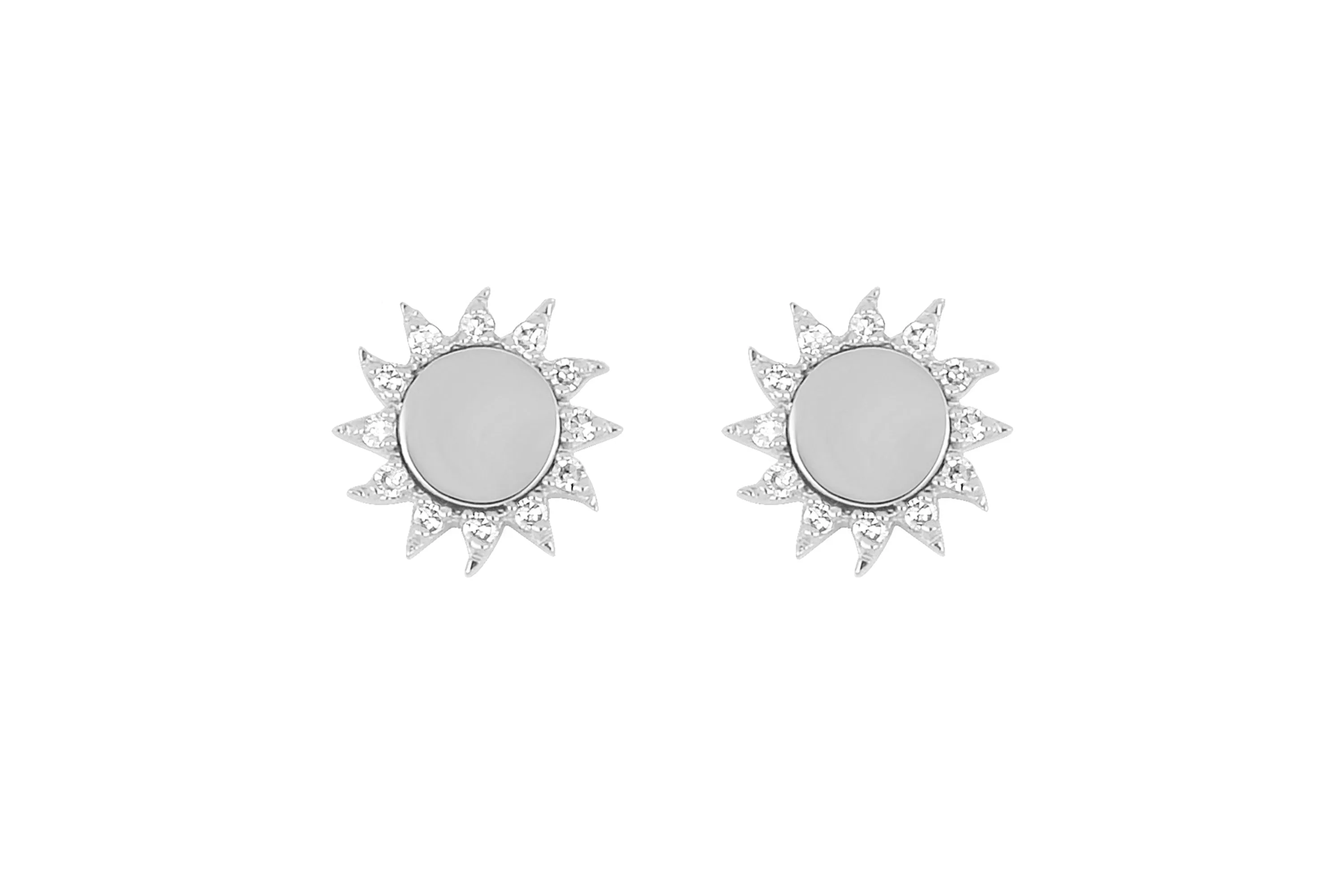 You Are My Sunshine Diamond Stud Earring sold by EF Collection product image thumbnail 4