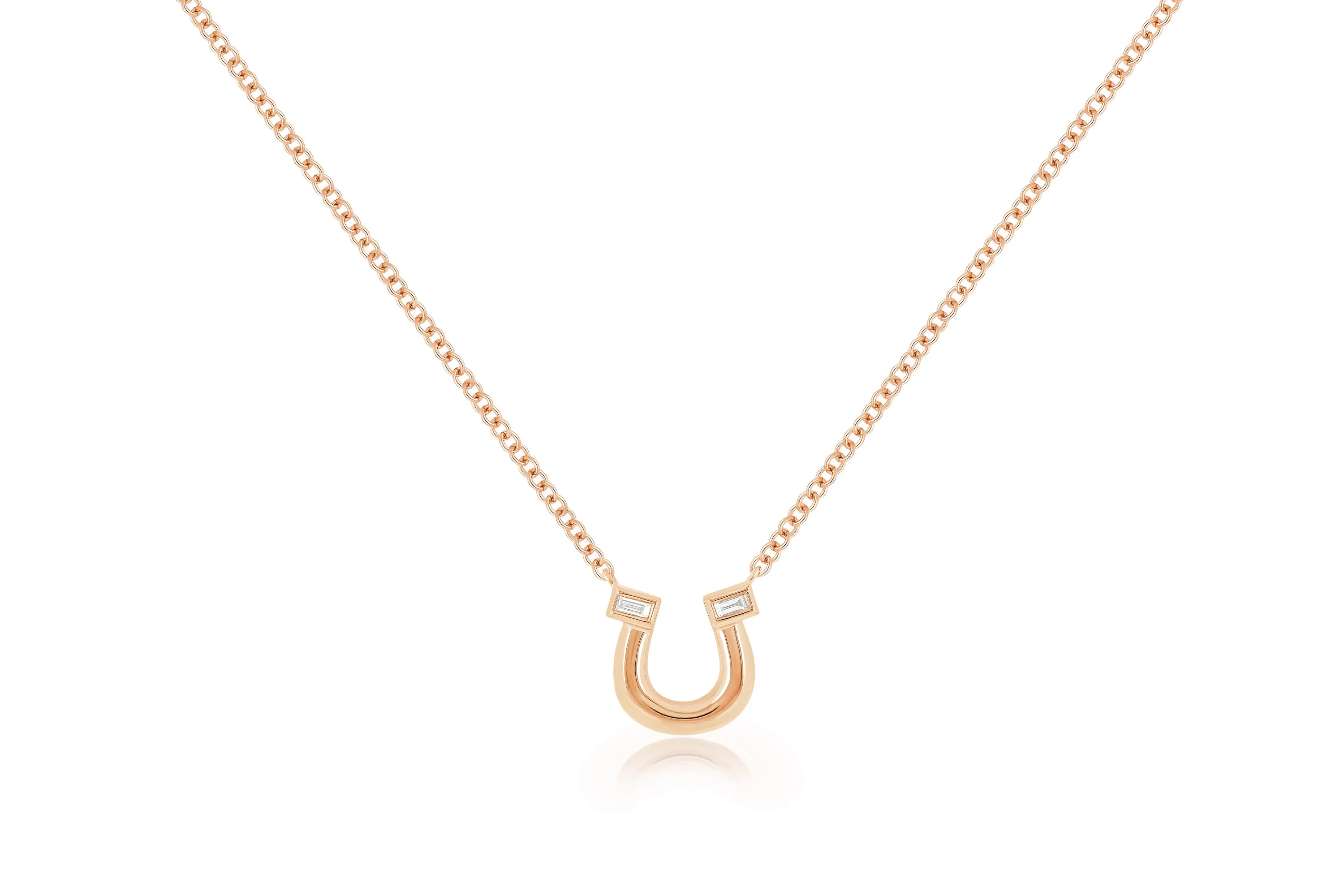Lucky Horseshoe Necklace sold by EF Collection product image thumbnail 4