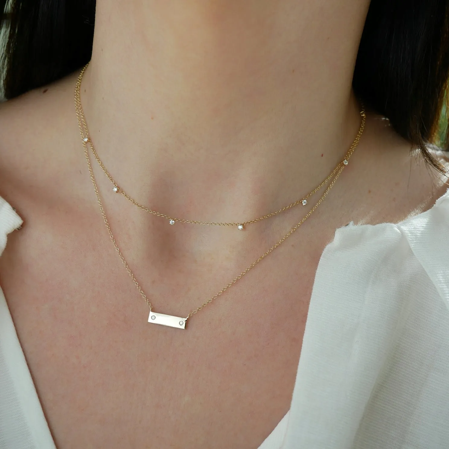 Mini Nameplate Necklace sold by EF Collection product image thumbnail 5