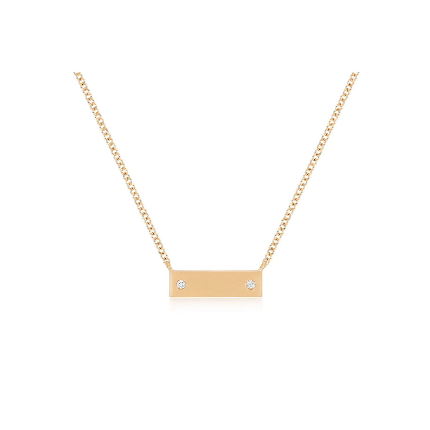 Mini Nameplate Necklace sold by EF Collection product image thumbnail 3