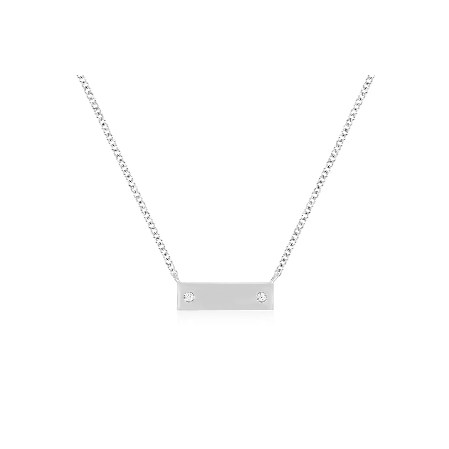 Mini Nameplate Necklace sold by EF Collection product image thumbnail 4