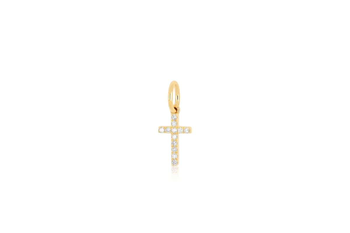 Diamond Cross Charm sold by EF Collection