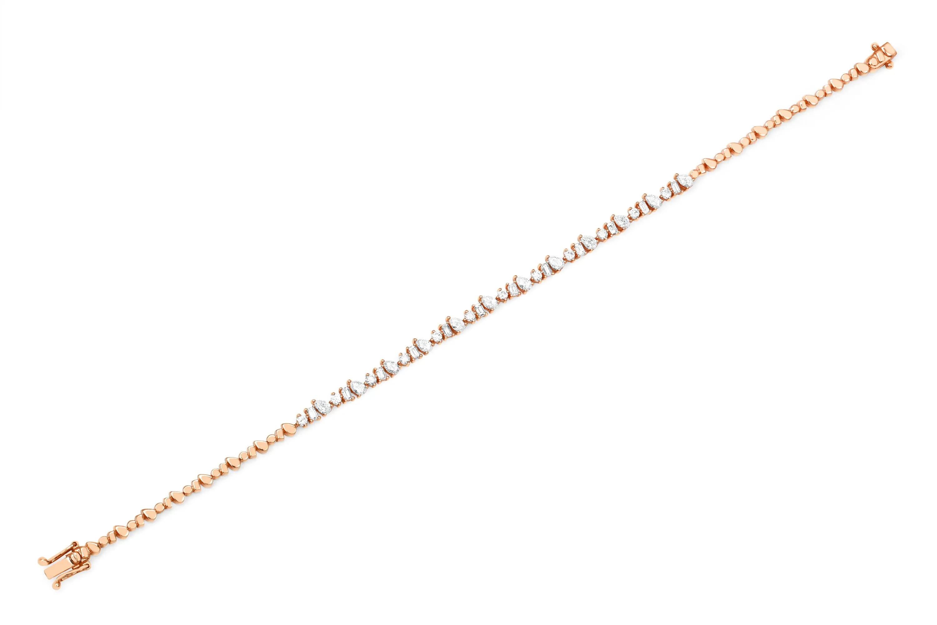 Diamond Multifaceted Eternity Bracelet sold by EF Collection product image thumbnail 3