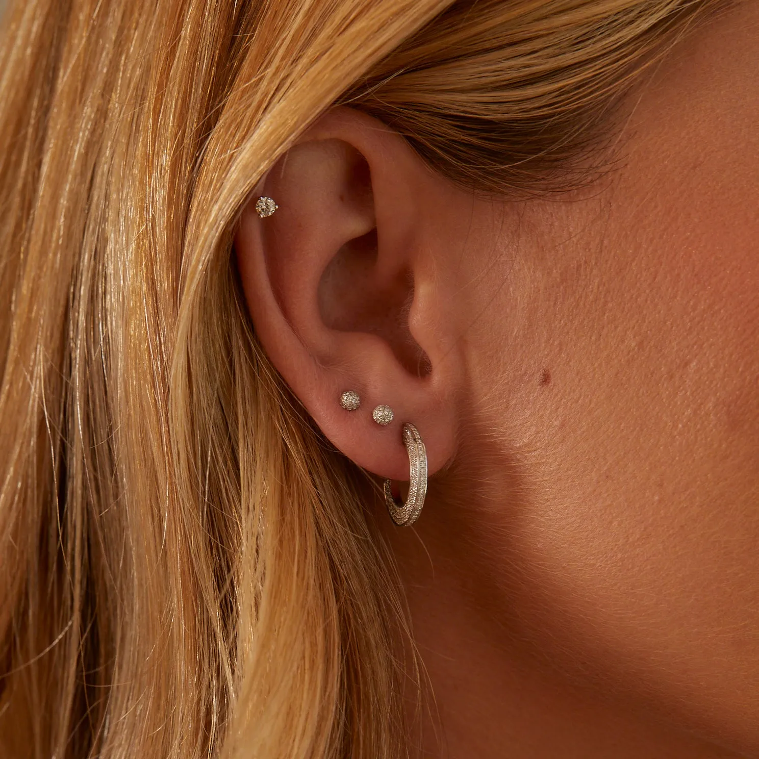 Disco Ball Stud Earring sold by EF Collection product image thumbnail 2