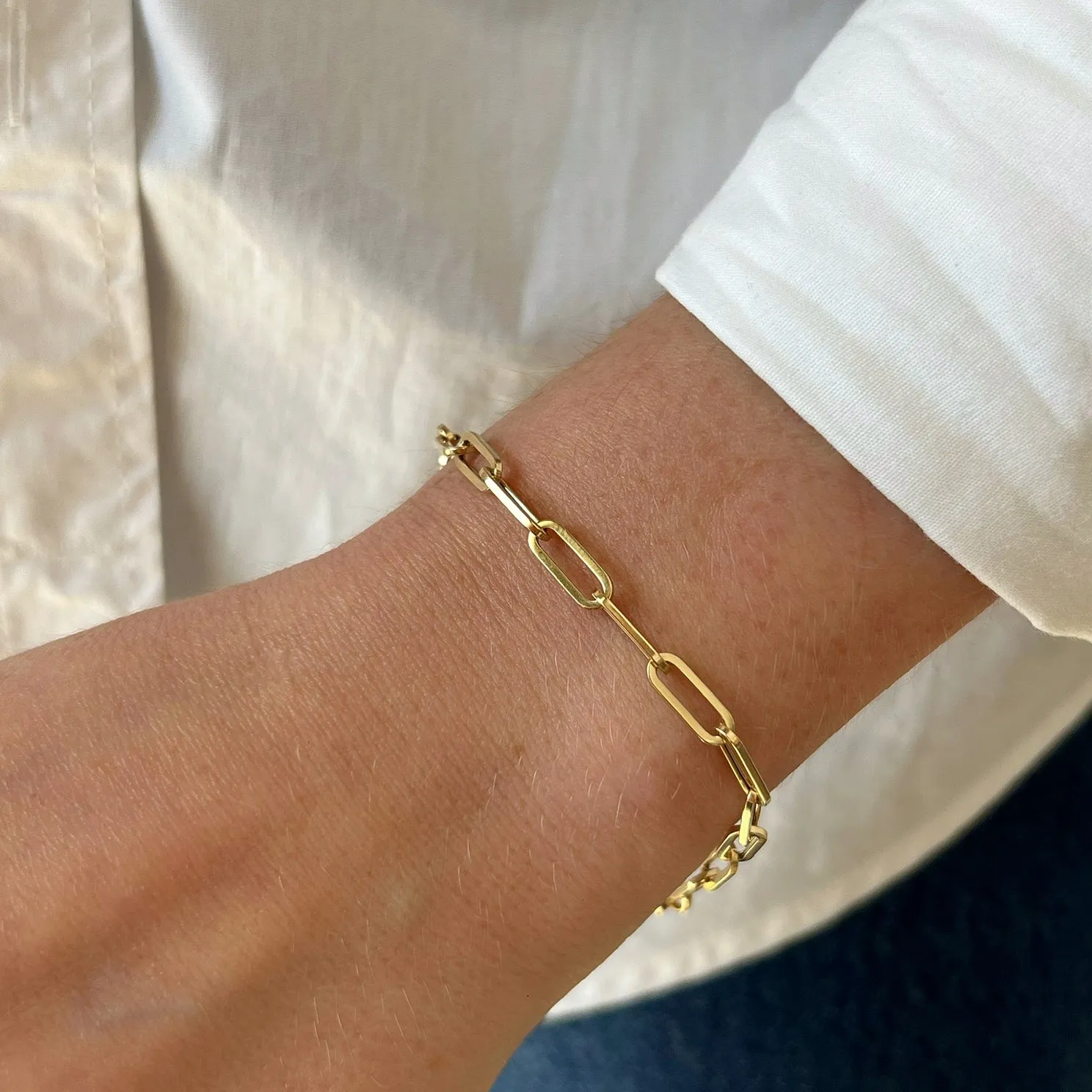 Jumbo Lola Chain Bracelet sold by EF Collection product image thumbnail 2