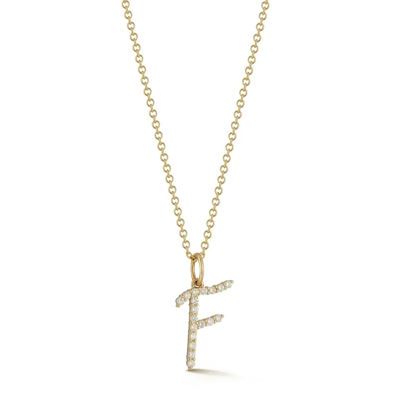 Gold Every Length Initial Chain Necklace sold by EF Collection
