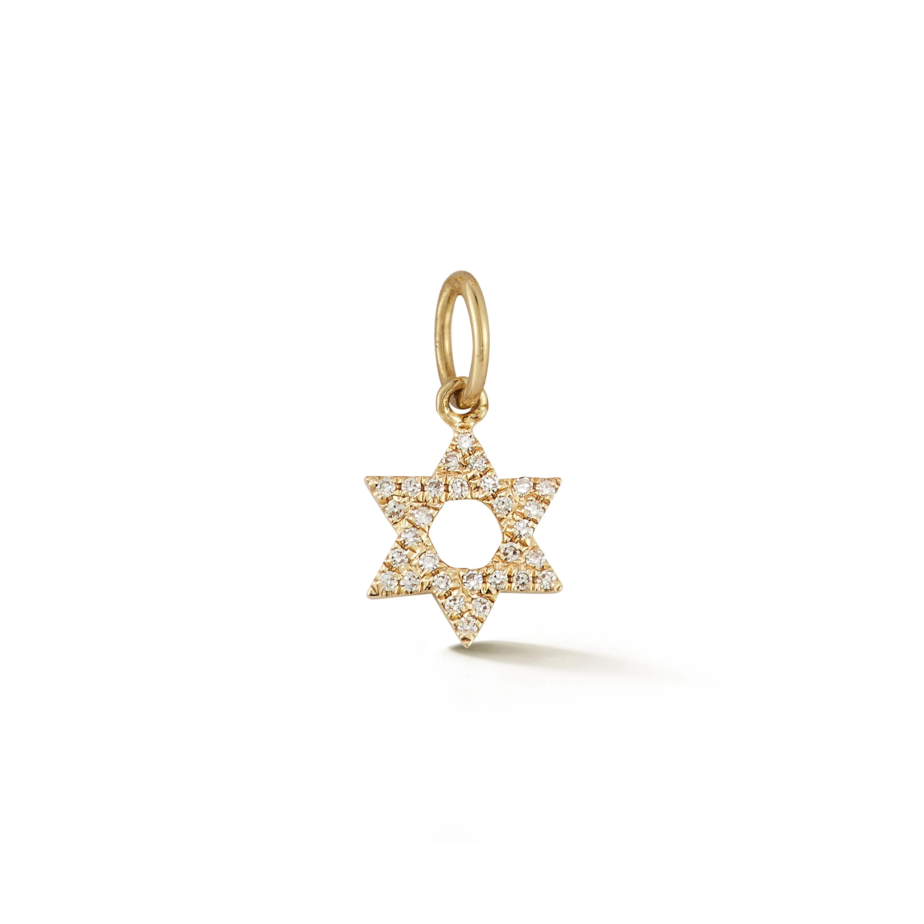 Diamond Star of David Charm sold by EF Collection