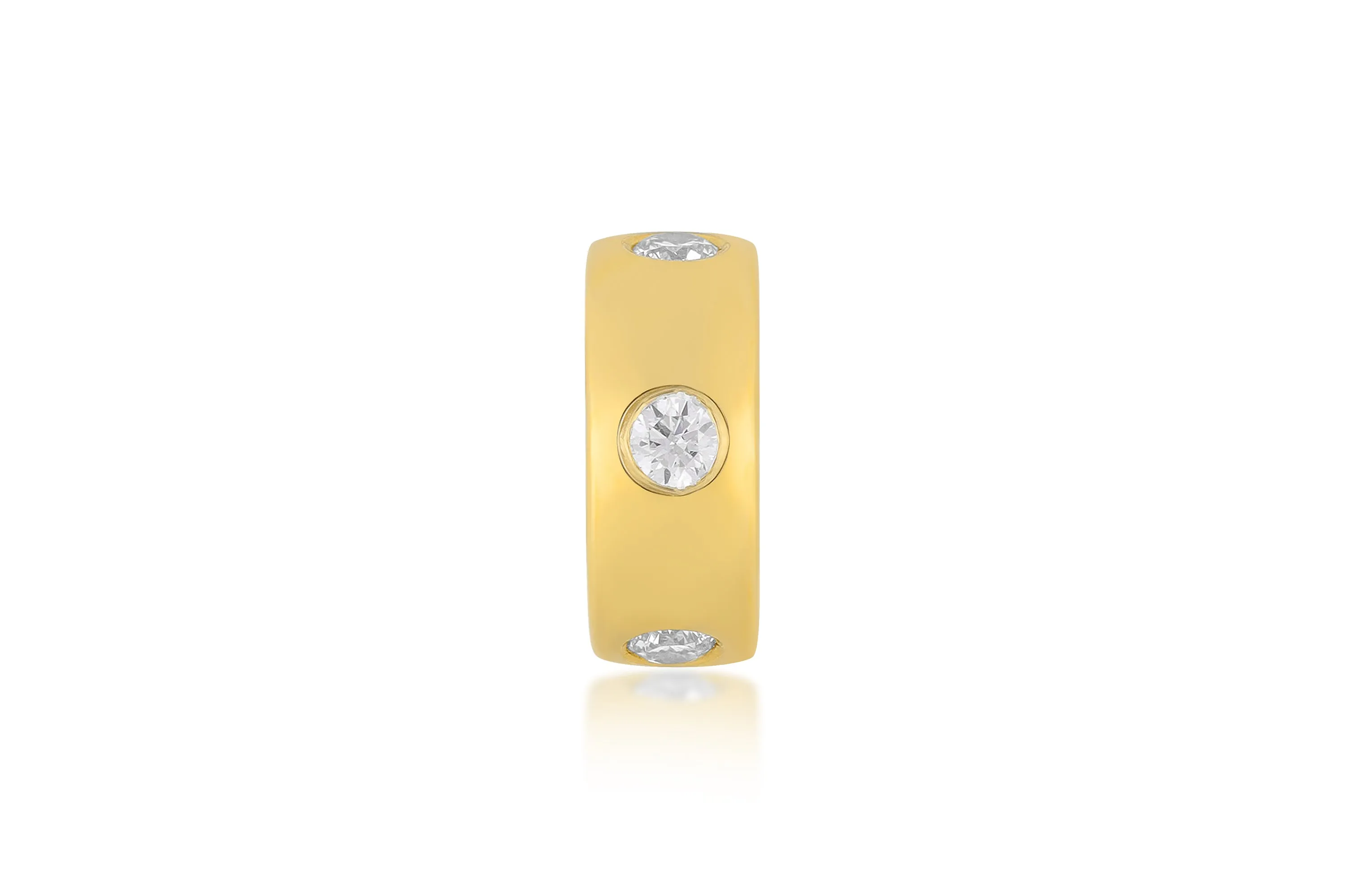 Diamond and Gold Charm Spacer sold by EF Collection