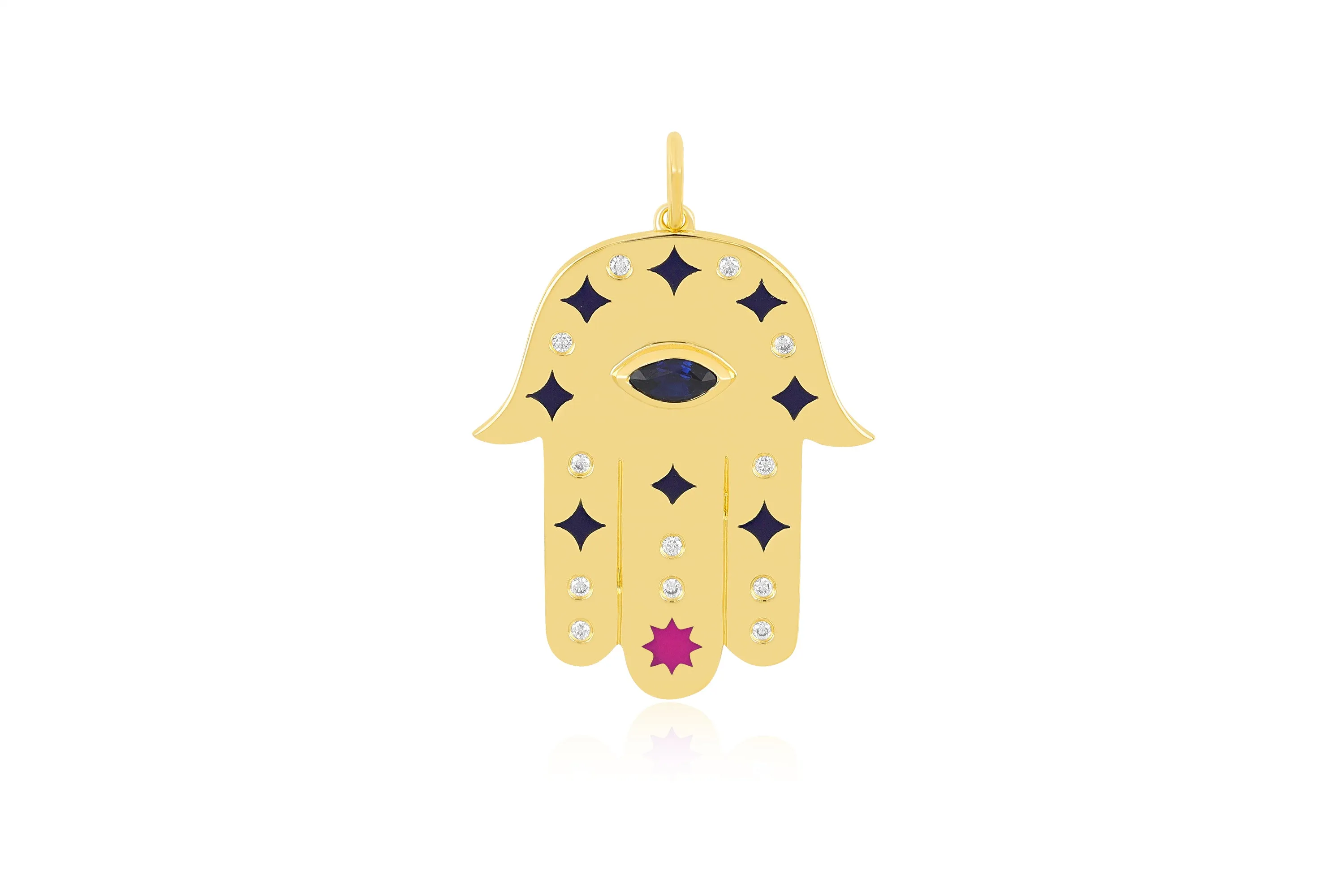 Jumbo Hamsa Protection Charm sold by EF Collection