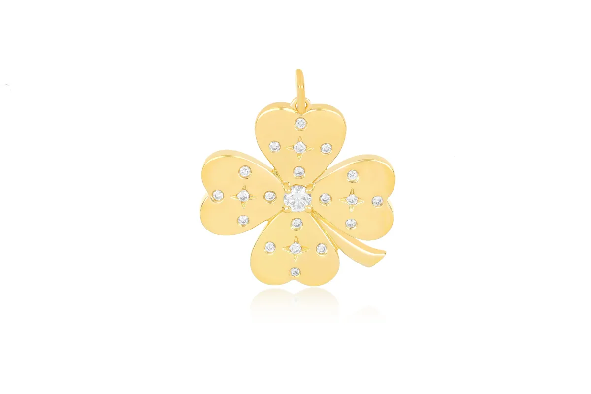 Jumbo Lucky Clover Charm sold by EF Collection
