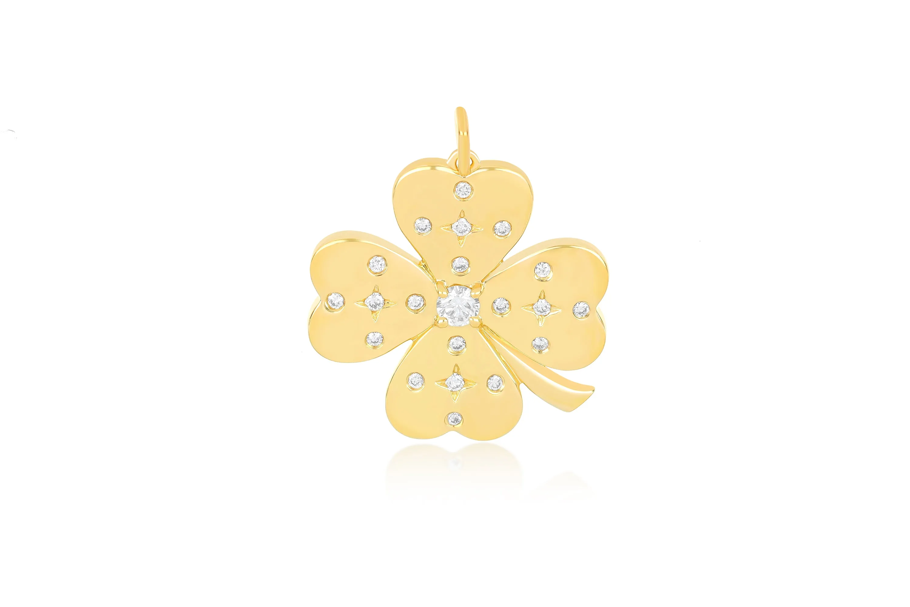 Jumbo Lucky Clover Charm sold by EF Collection