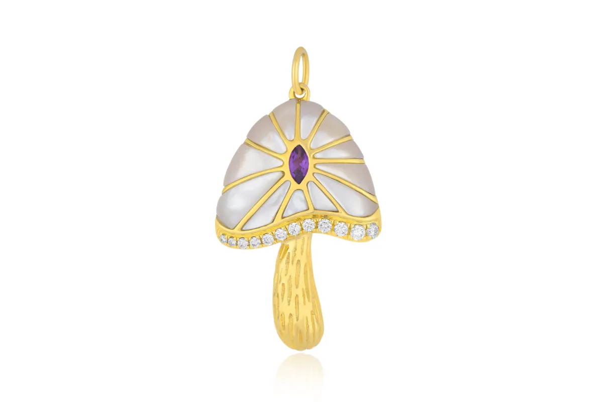 Jumbo Magic Mushroom Charm sold by EF Collection