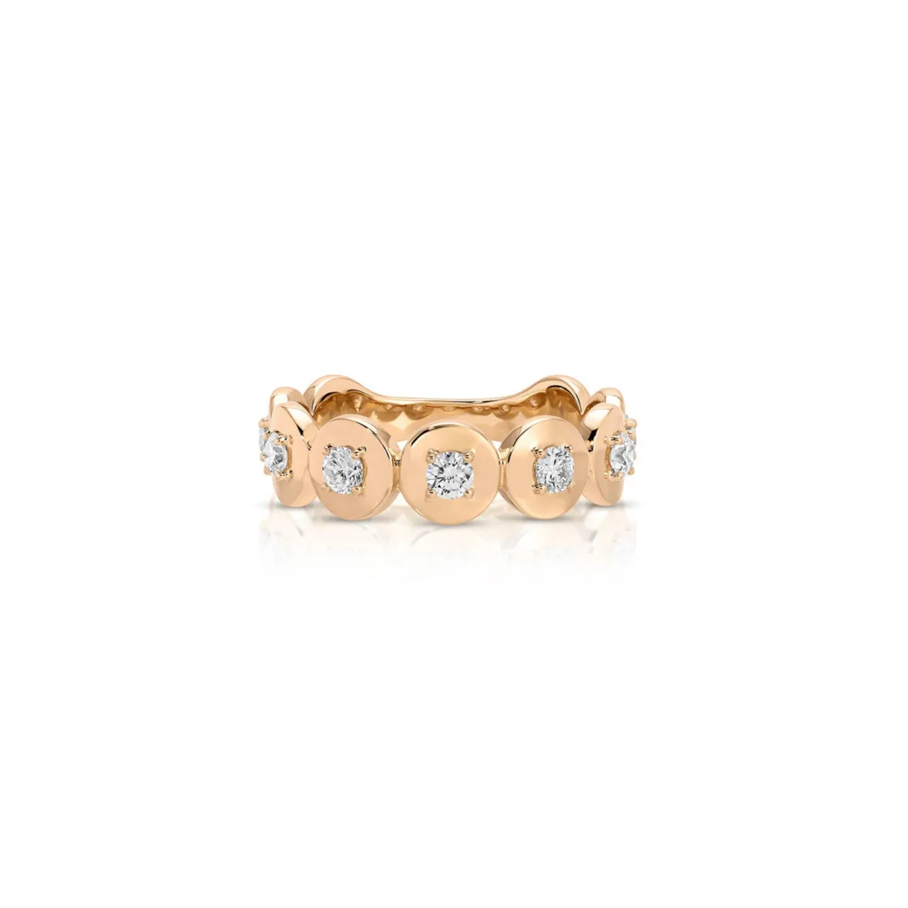 Gold Frame Diamond Ring sold by EF Collection product image thumbnail 5