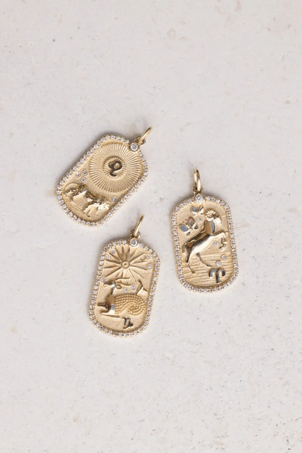 Diamond Zodiac Charm sold by EF Collection product image thumbnail 3