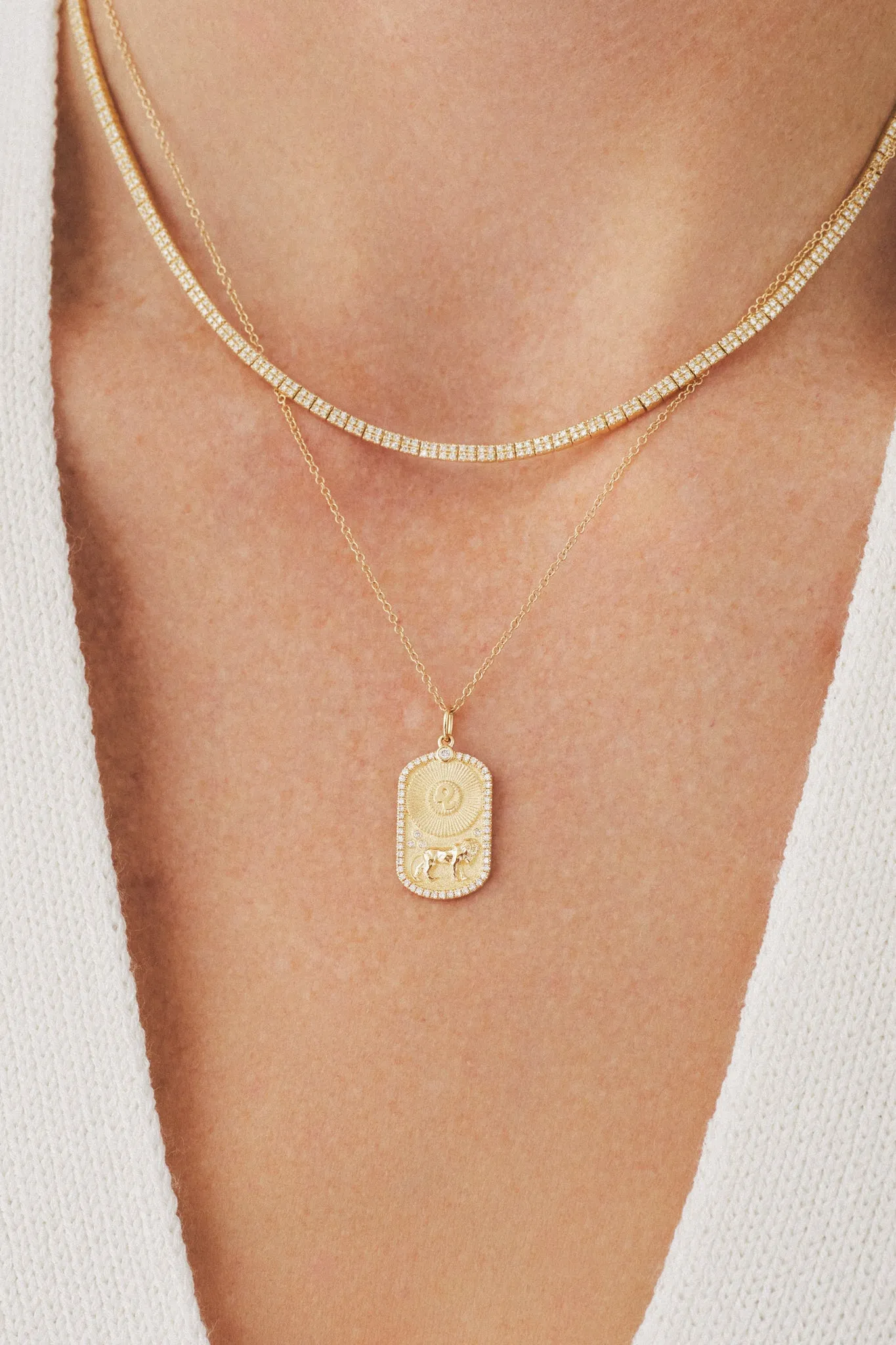 Diamond Zodiac Charm sold by EF Collection product image thumbnail 2