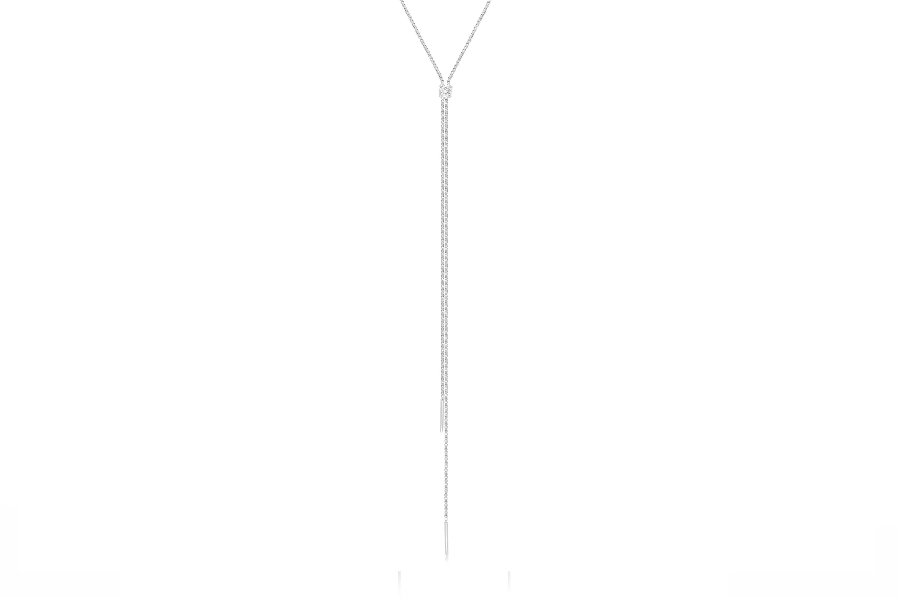 Diamond Shayla Lariat Necklace sold by EF Collection