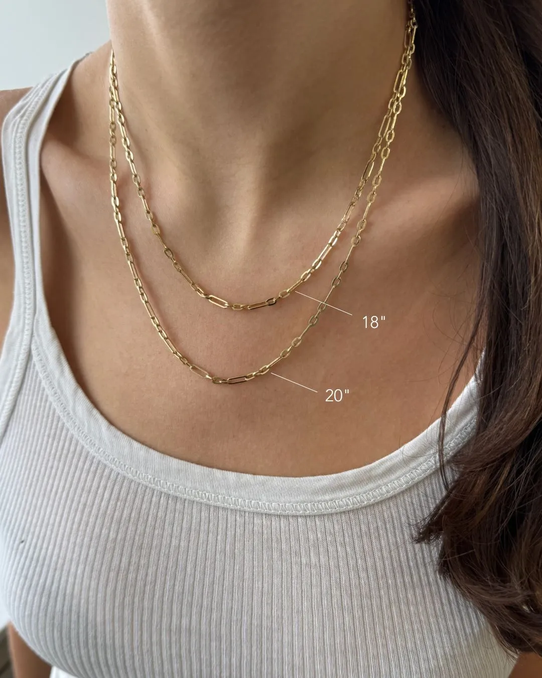 Mini Mixed Chain Necklace sold by EF Collection product image thumbnail 2