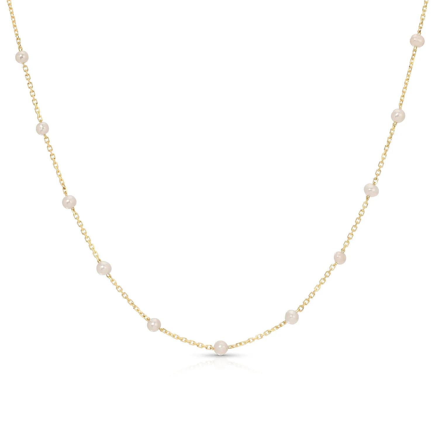 Multi Pearl Layer Chain sold by EF Collection