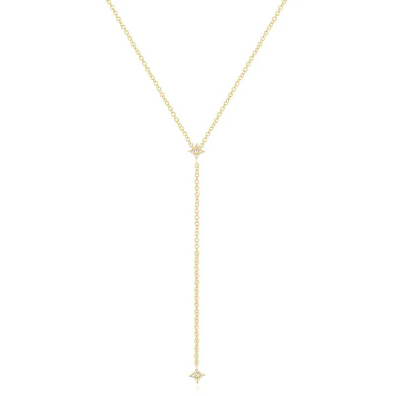 Diamond Sparkle Lariat sold by EF Collection