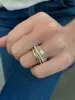 Multi Pearl Stack Ring sold by EF Collection