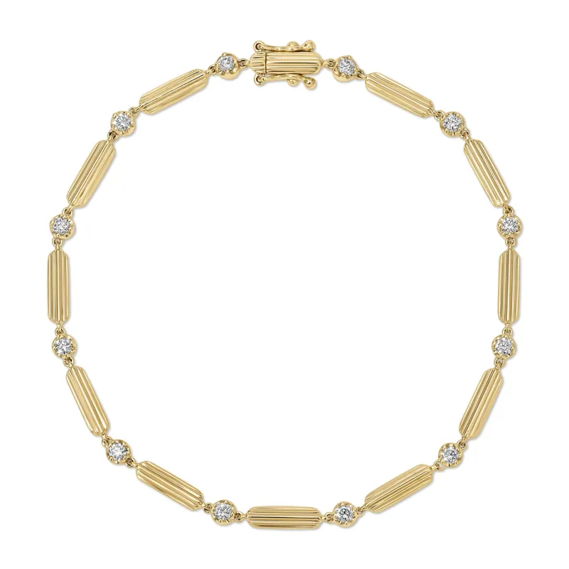 Diamond Zoe Eternity Bracelet sold by EF Collection