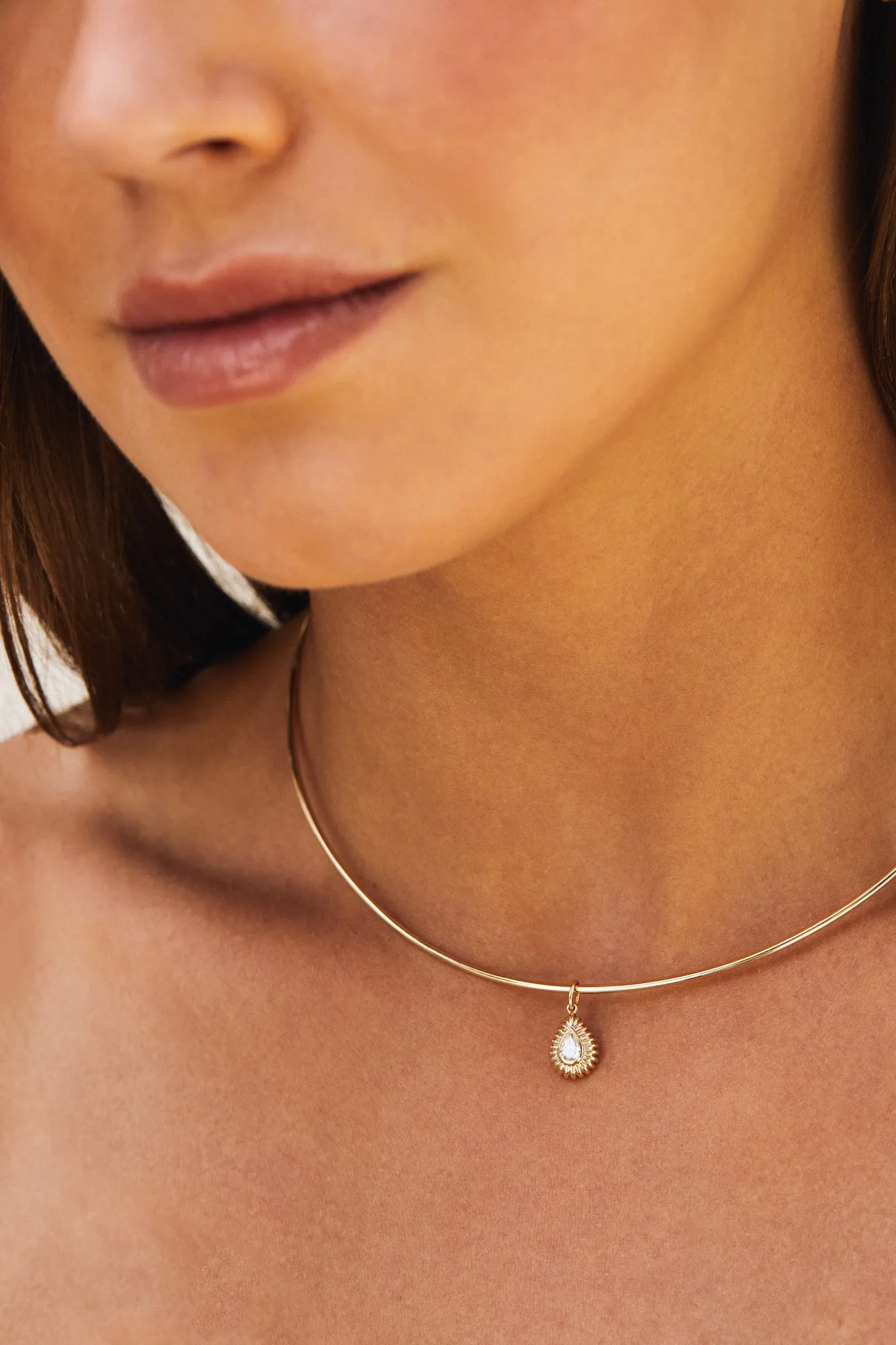 Gold Collar Necklace sold by EF Collection product image thumbnail 2