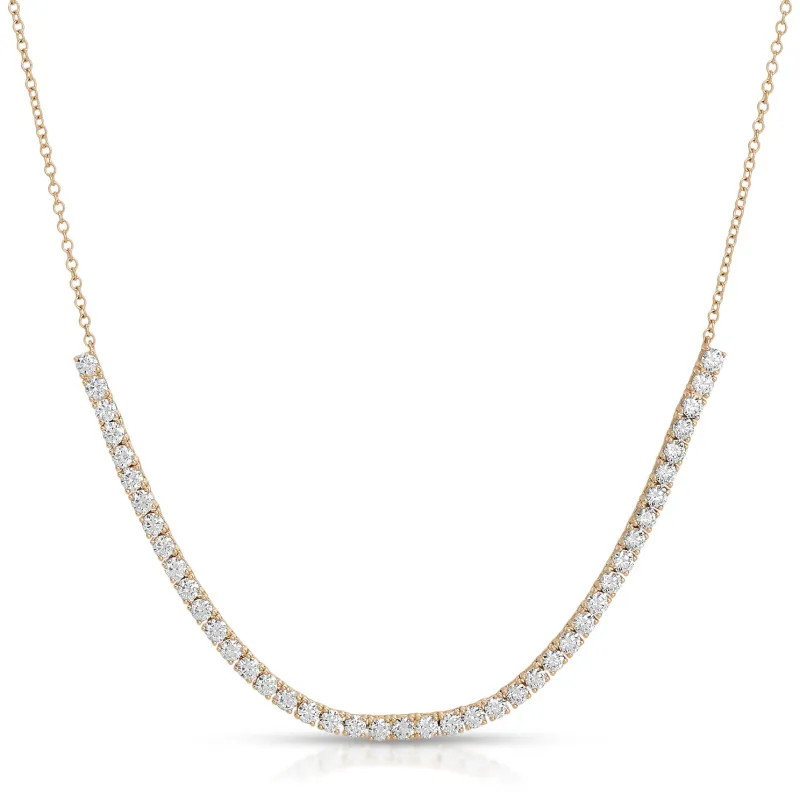 Diamond Row Necklace sold by EF Collection