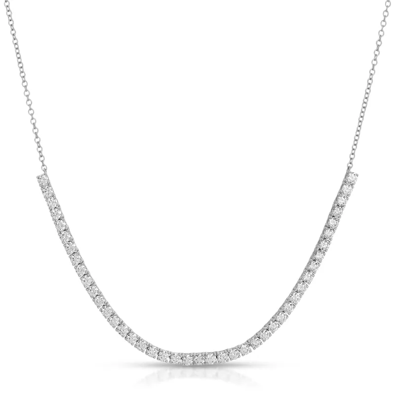Diamond Row Necklace sold by EF Collection