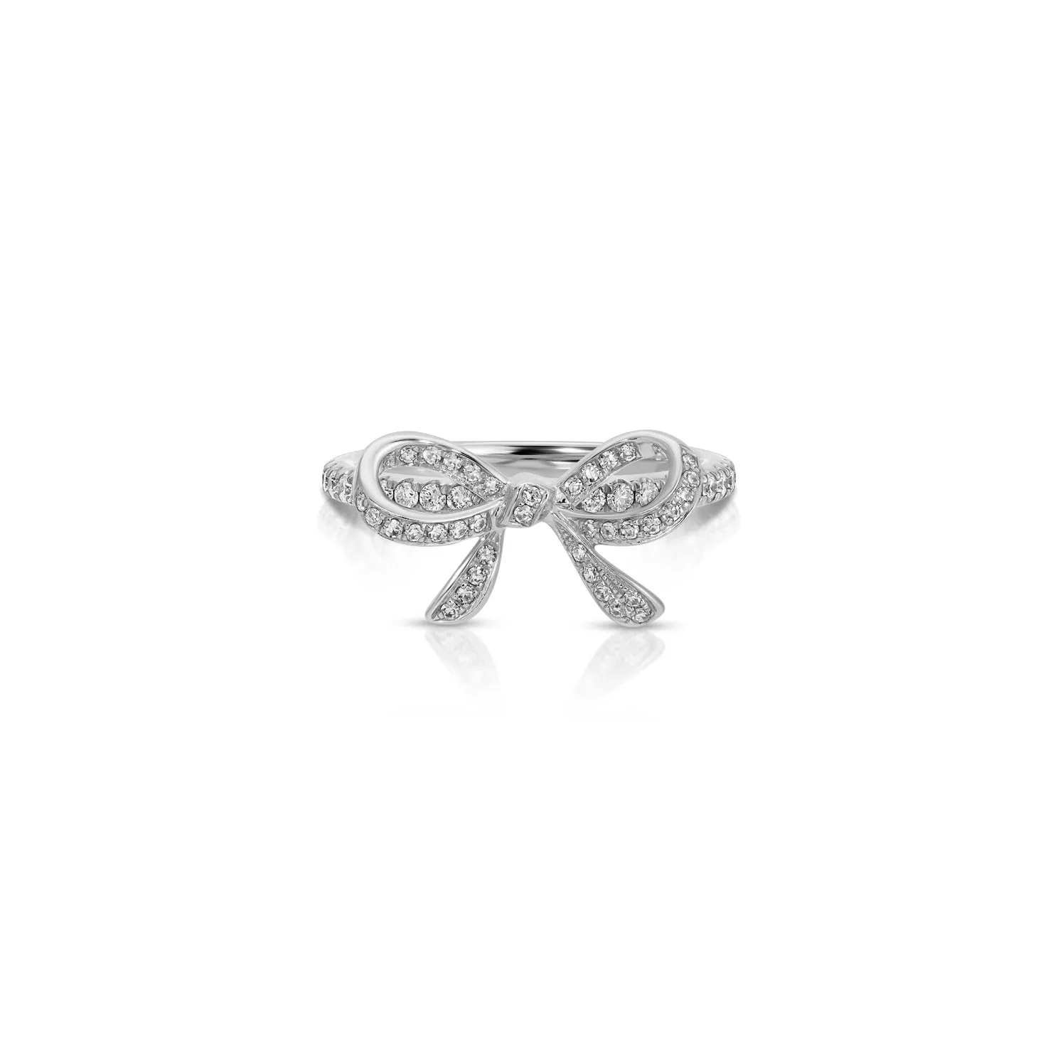 Diamond Bow Ring sold by EF Collection
