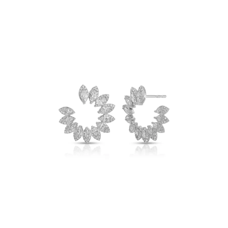 Diamond Pretty Lady Wrap Earrings sold by EF Collection