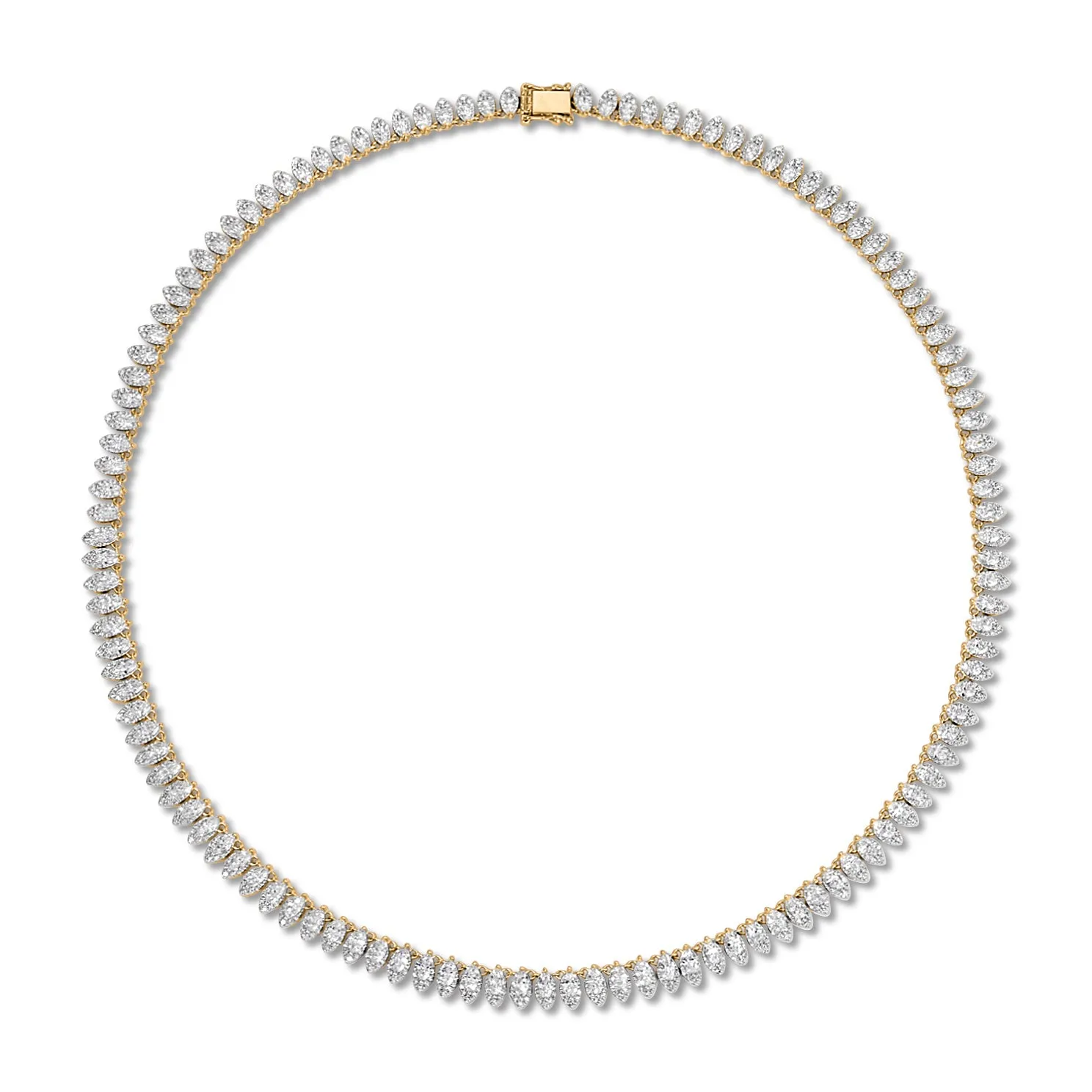 Diamond Pretty Lady Full Eternity Necklace sold by EF Collection product image thumbnail 3