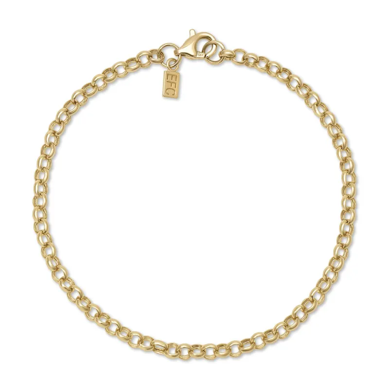 Rolo Chain Bracelet made by EF Collection