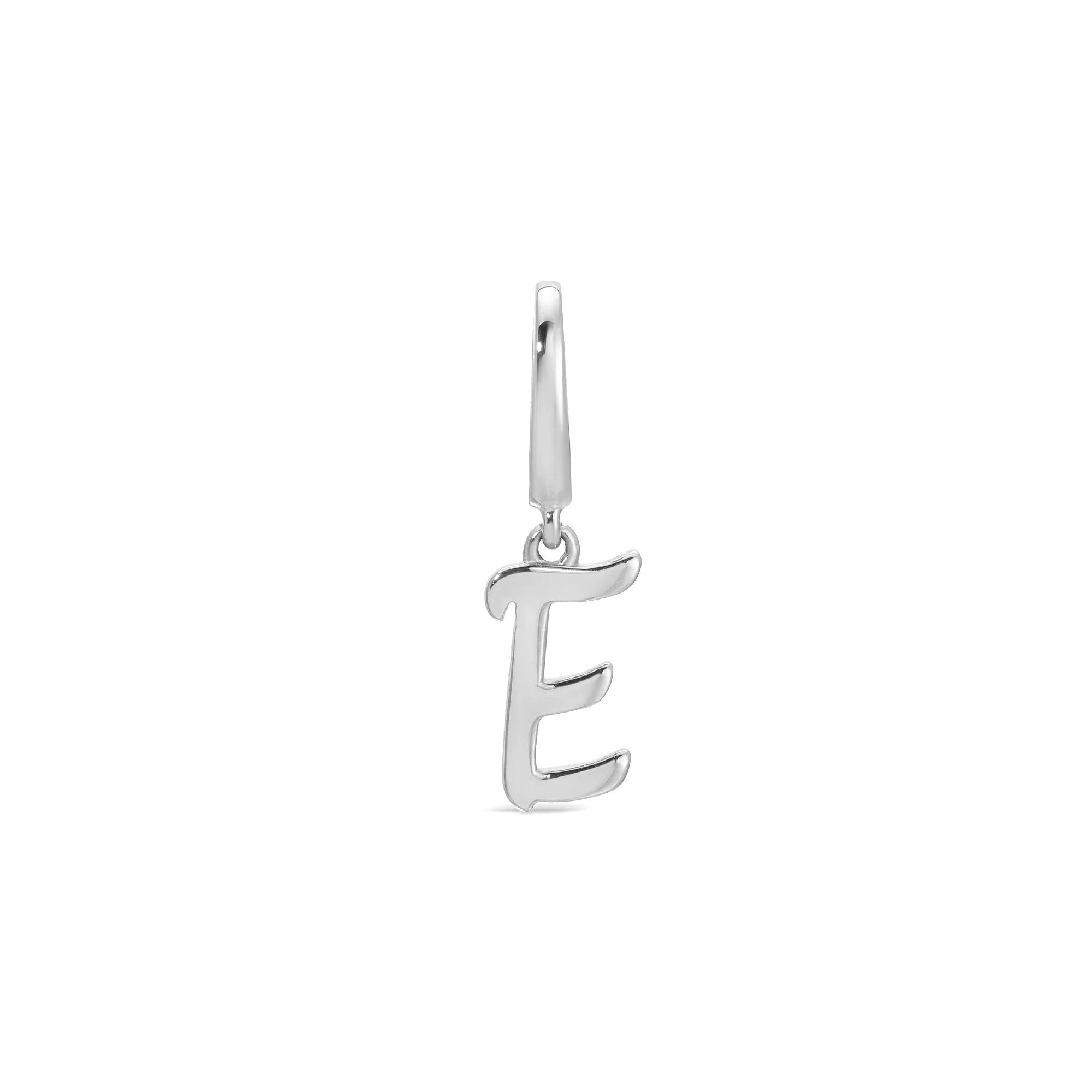 Gold Mini Script Initial Clip Charm sold by EF Collection
