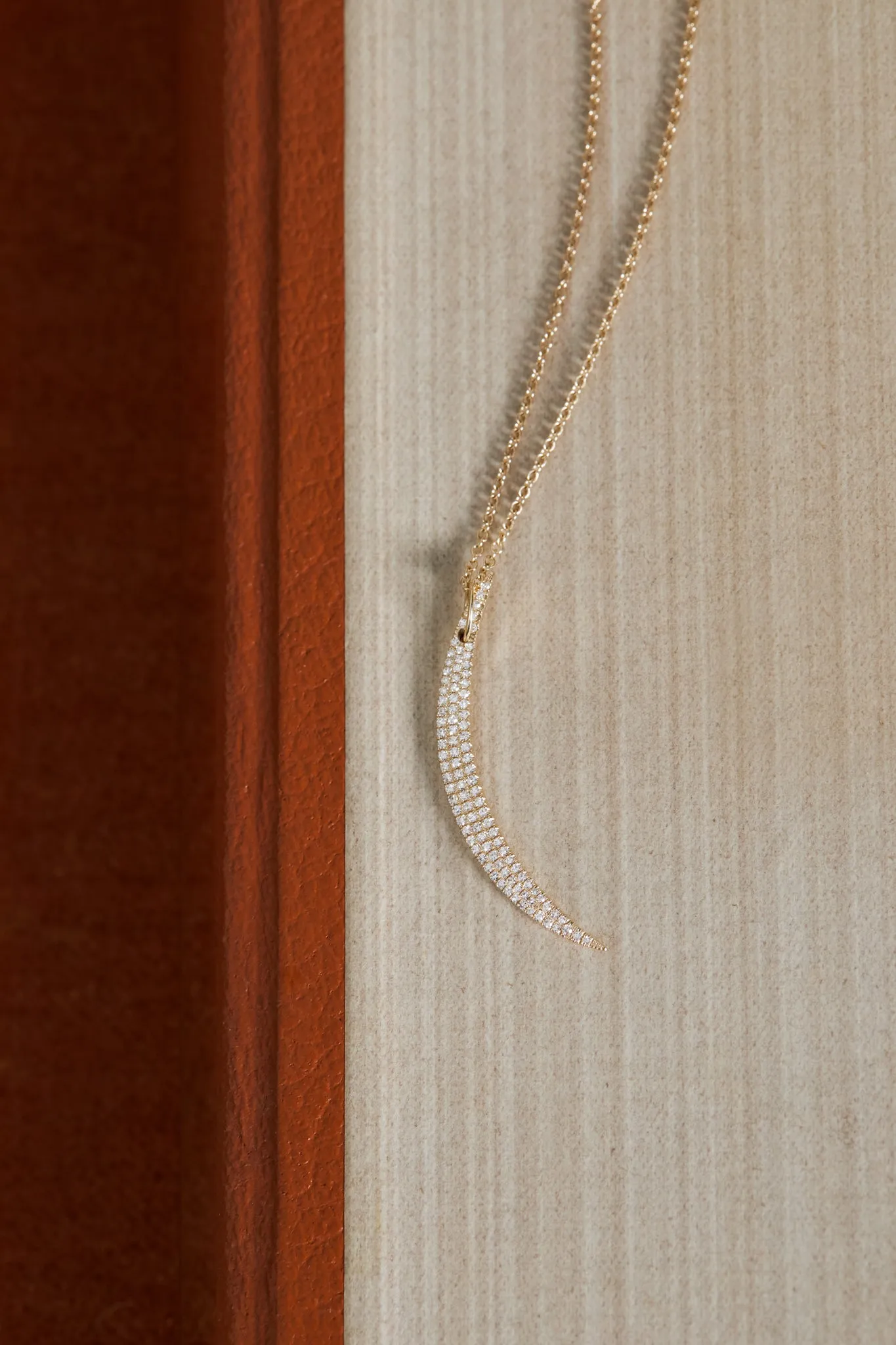 Diamond Crescent Charm sold by EF Collection product image thumbnail 3