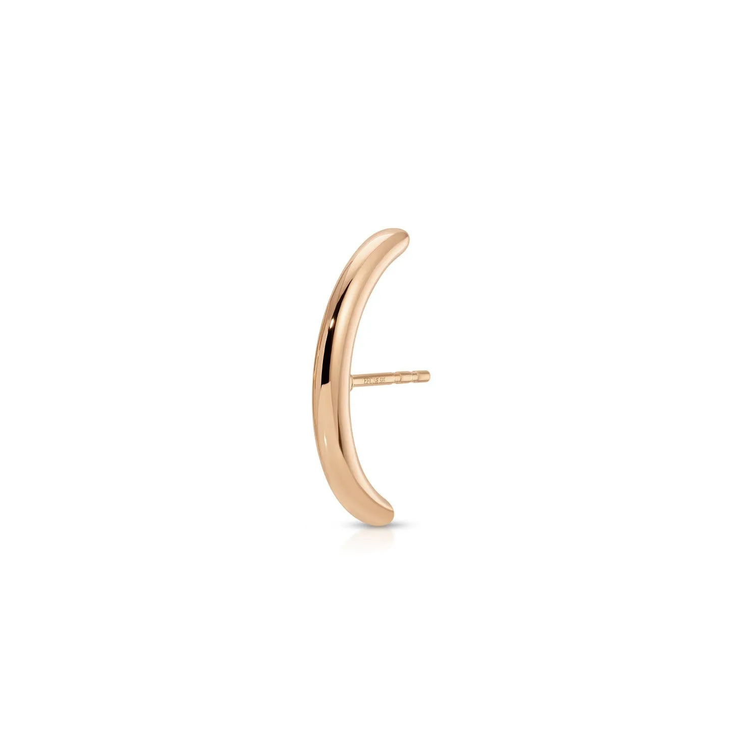 Gold Cuffed Stud Earrings sold by EF Collection product image thumbnail 3