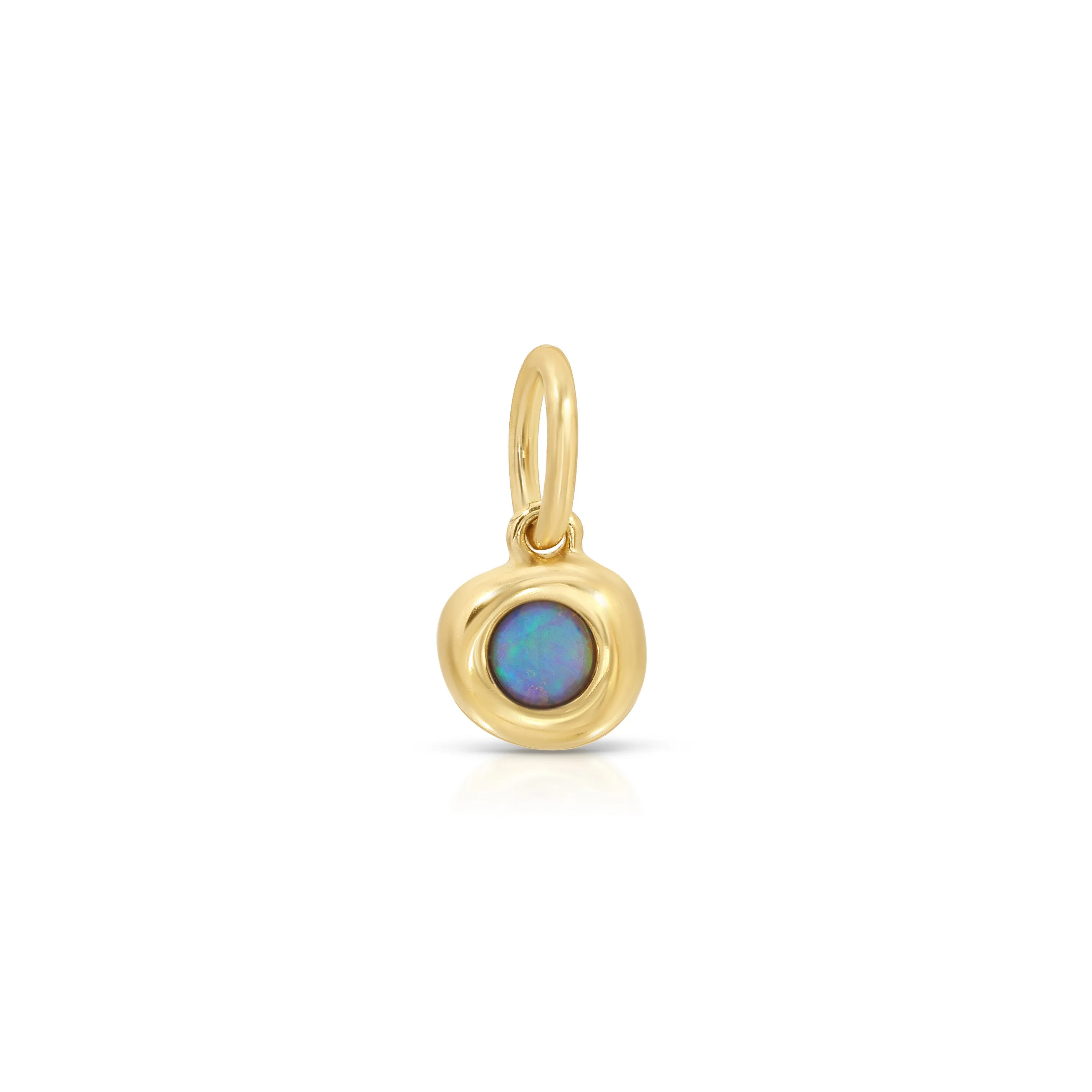 Opal Birthstone Pillow Charm sold by EF Collection