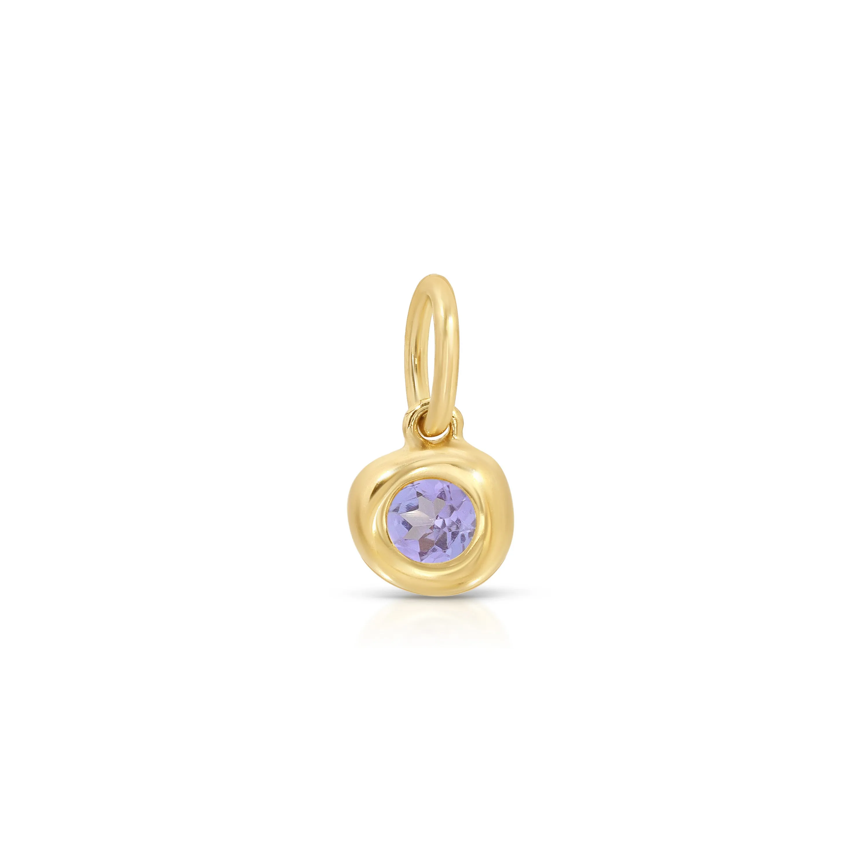 Amethyst Birthstone Pillow Charm sold by EF Collection