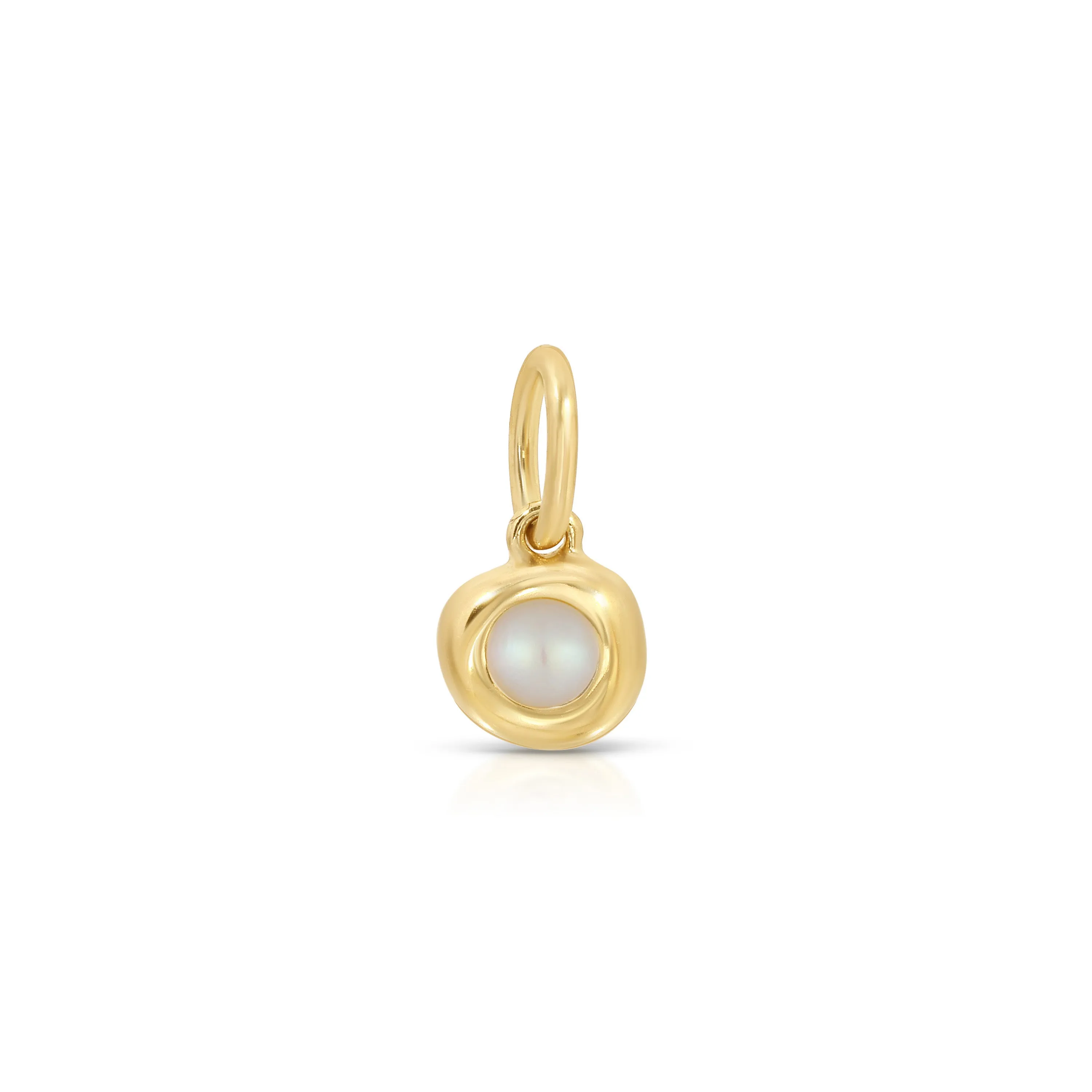 Pearl Birthstone Pillow Charm sold by EF Collection