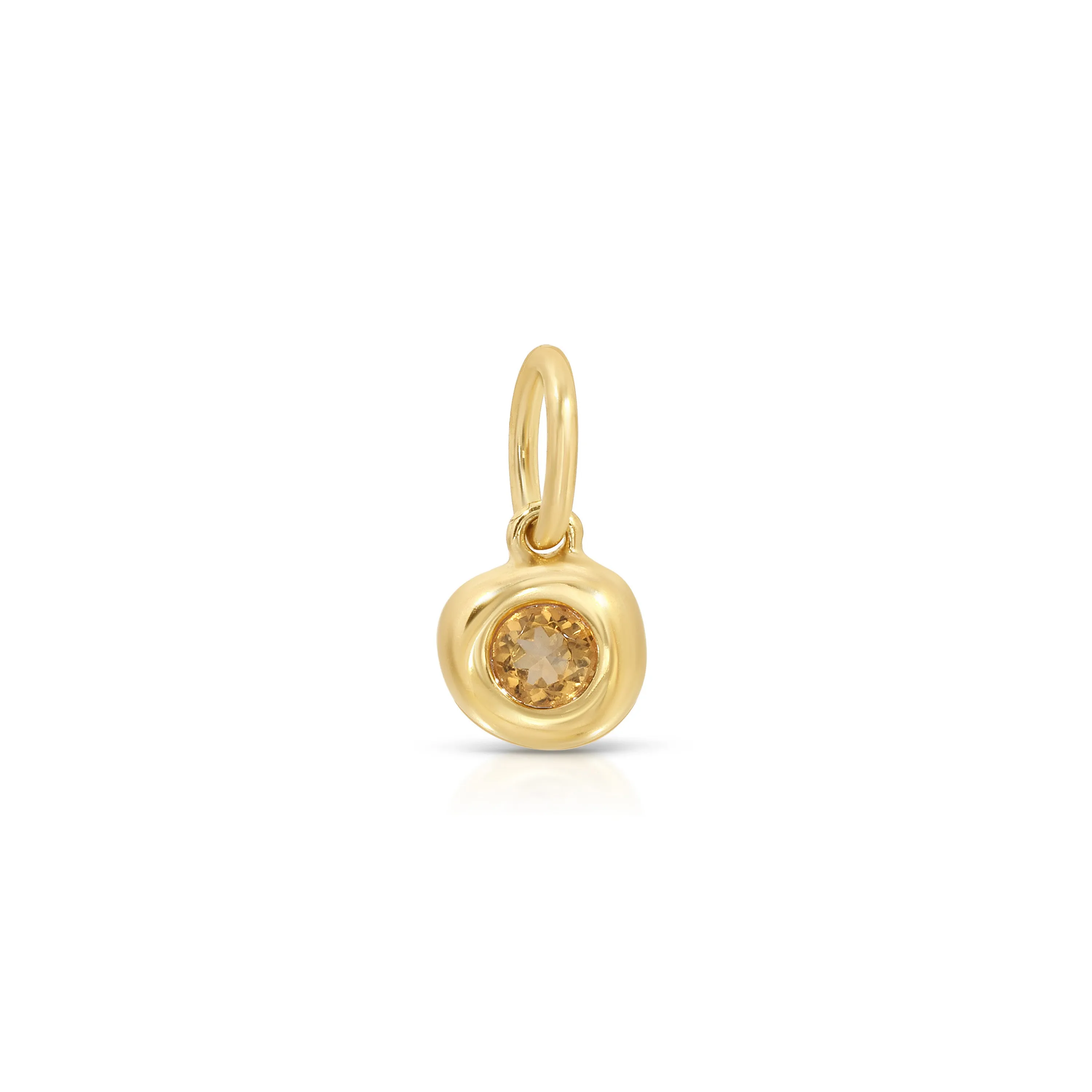 Citrine Birthstone Pillow Charm sold by EF Collection