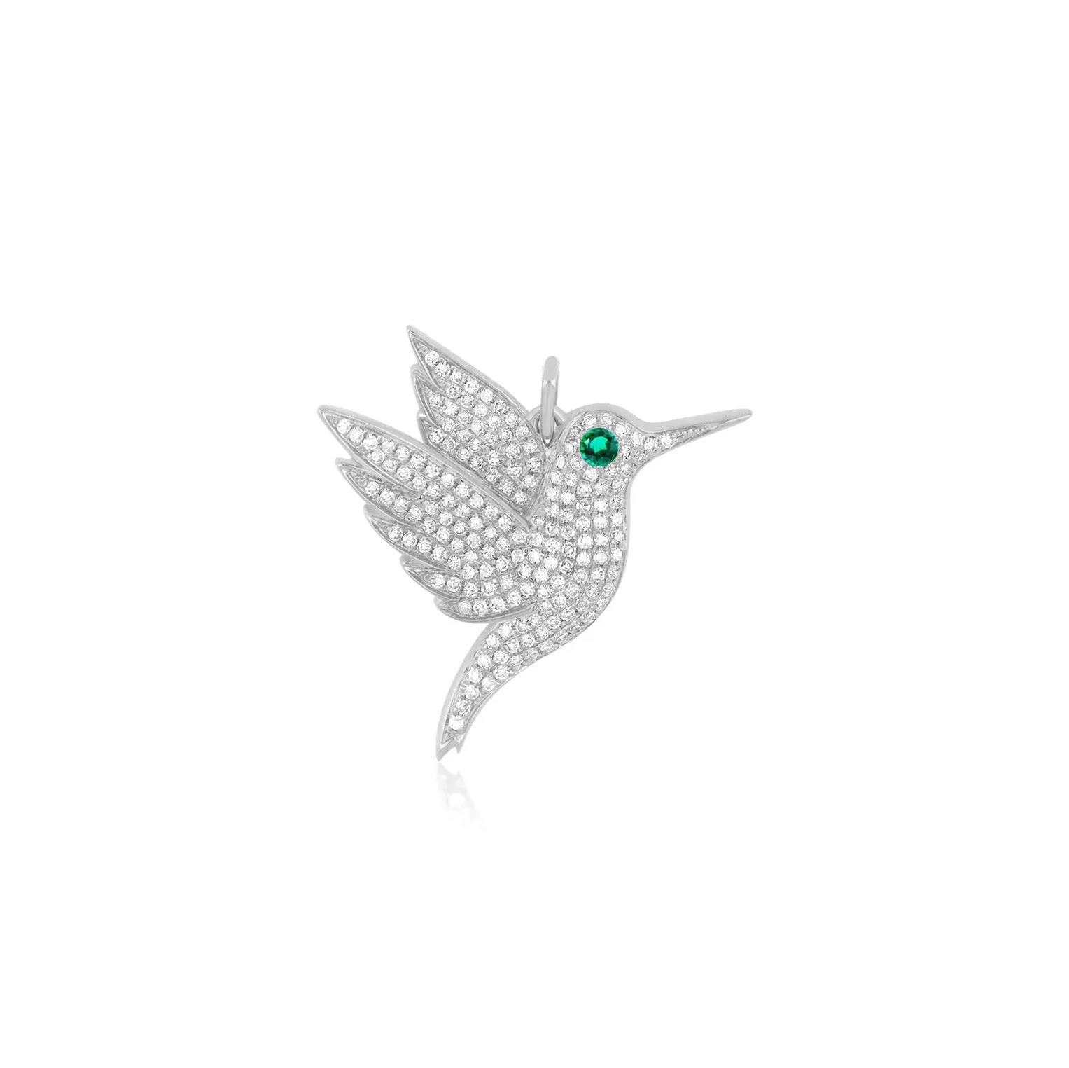 Pave Diamond Hummingbird Charm sold by EF Collection product image thumbnail 3