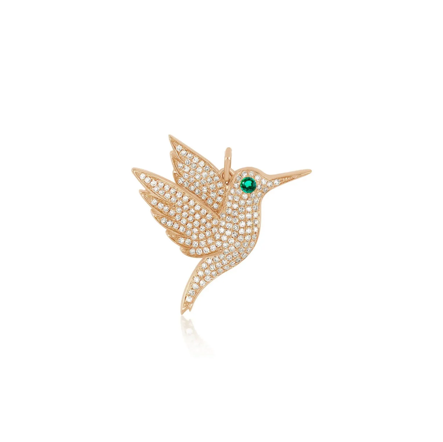 Pave Diamond Hummingbird Charm sold by EF Collection product image thumbnail 2
