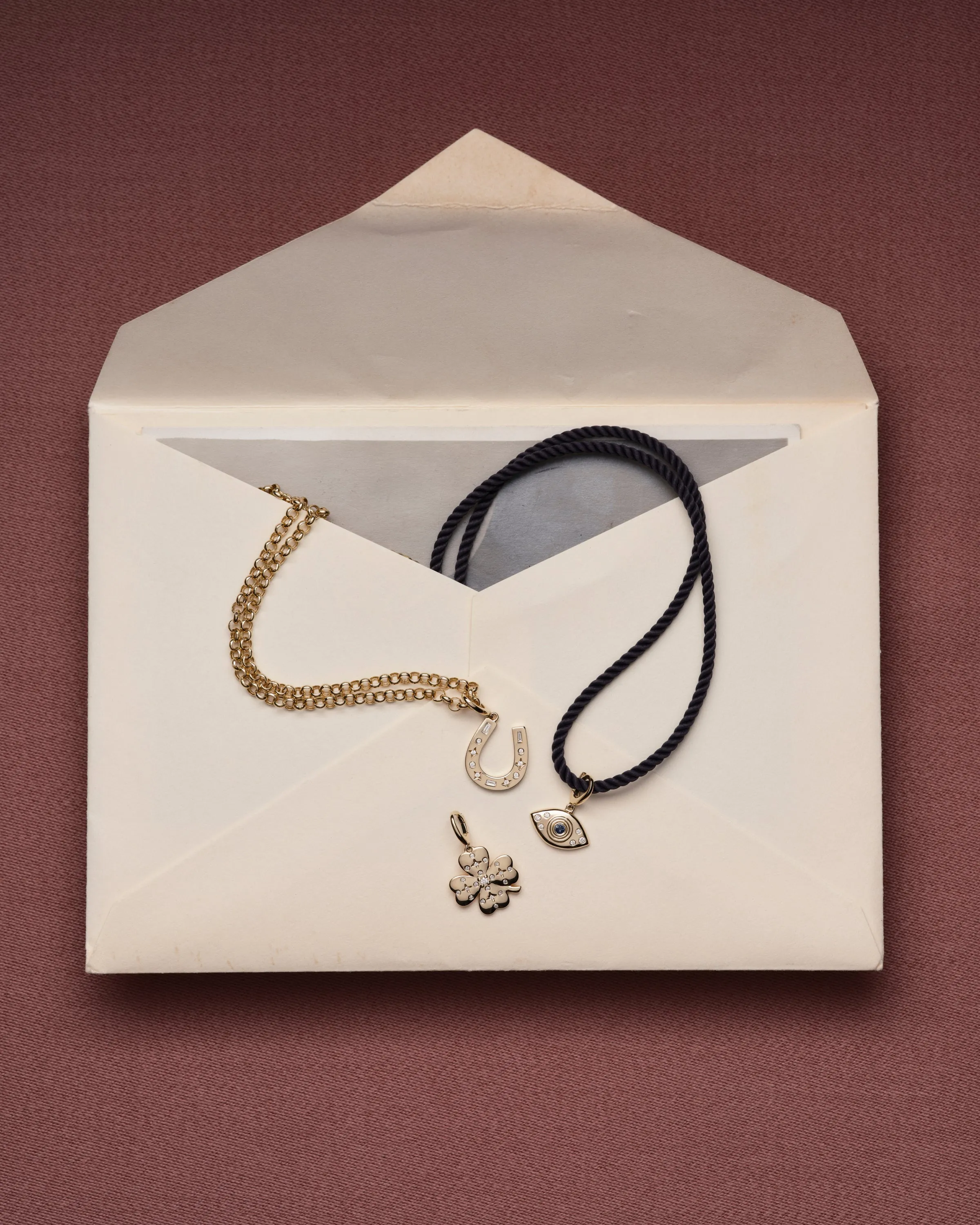 Diamond Horseshoe Clip Charm sold by EF Collection product image thumbnail 2