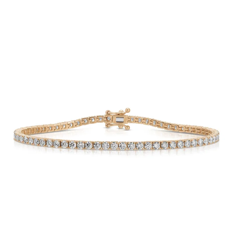 Diamond Audrey Tennis Bracelet made by EF Collection