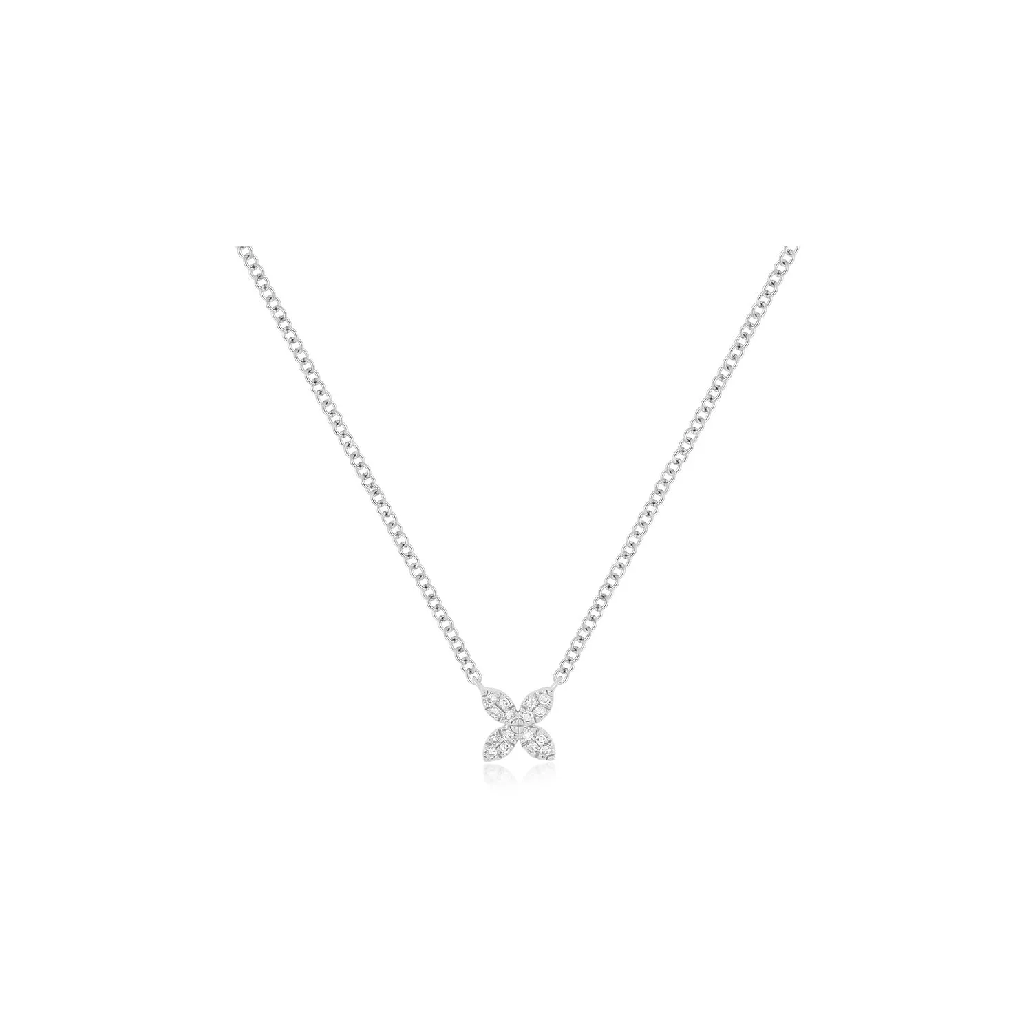 Diamond Blossom Necklace sold by EF Collection product image thumbnail 4