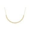 Diamond Twist Segment Necklace sold by EF Collection